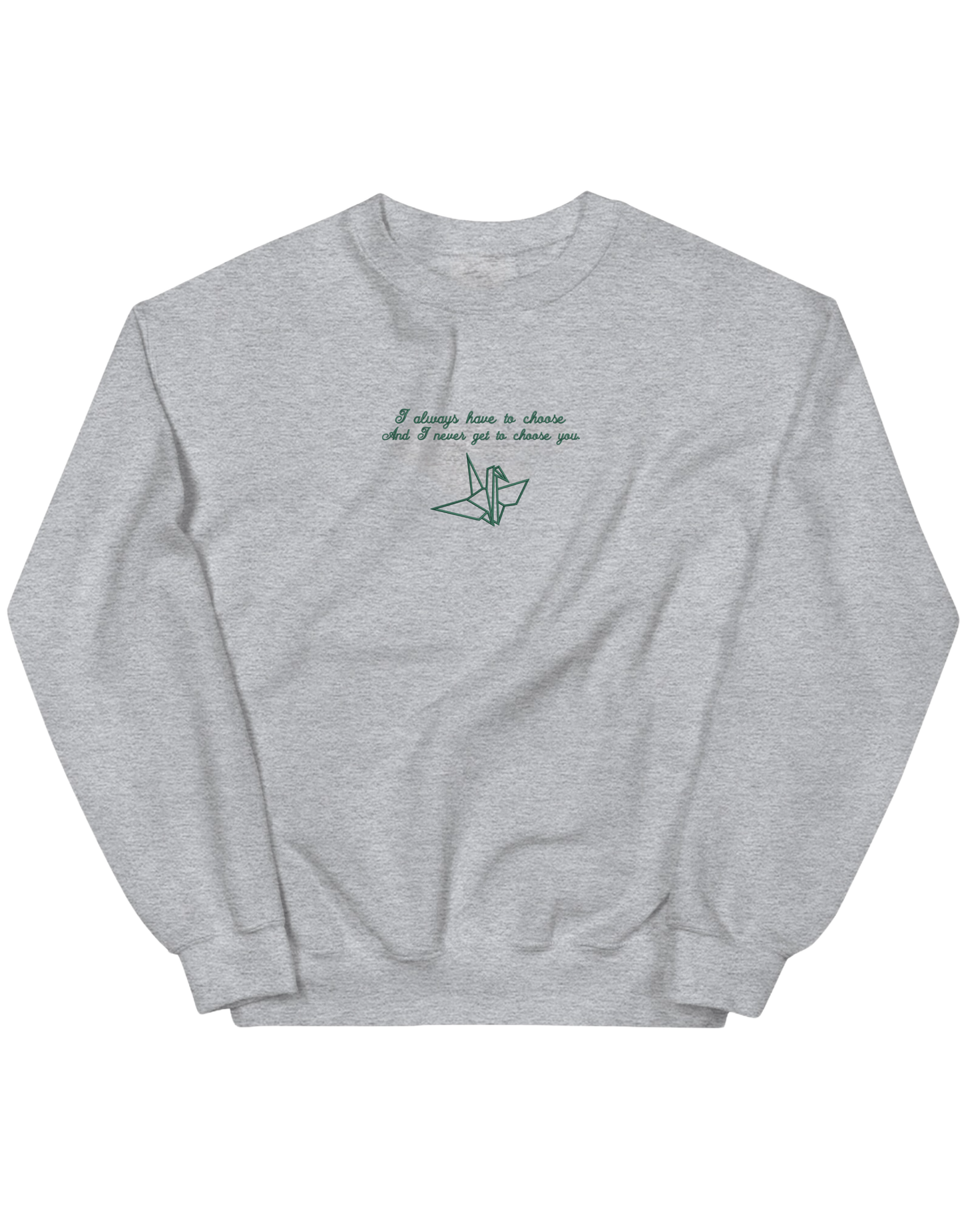 Choose you sweatshirt Manacled bookish - Thread Muse