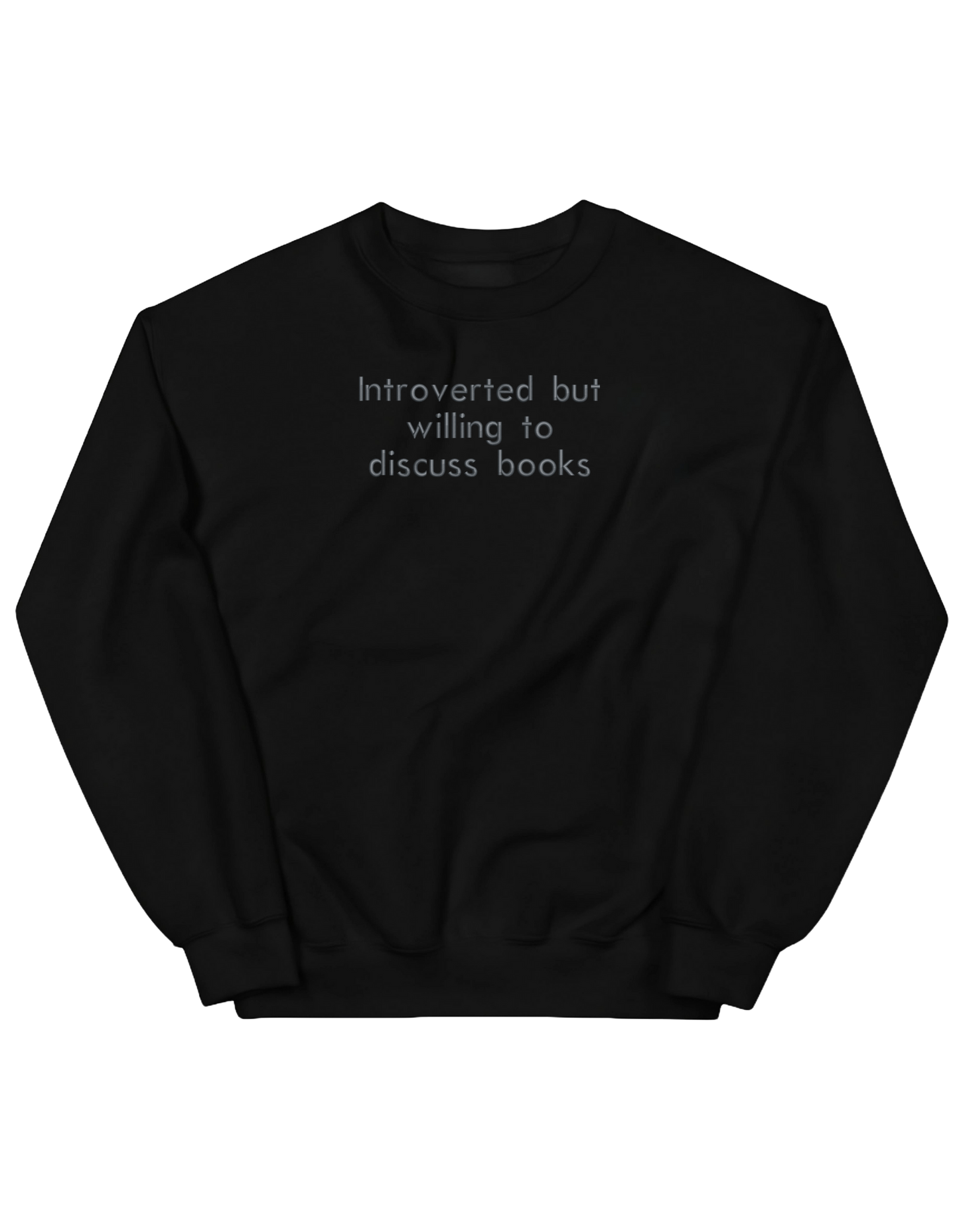 Introverted sweatshirt bookish