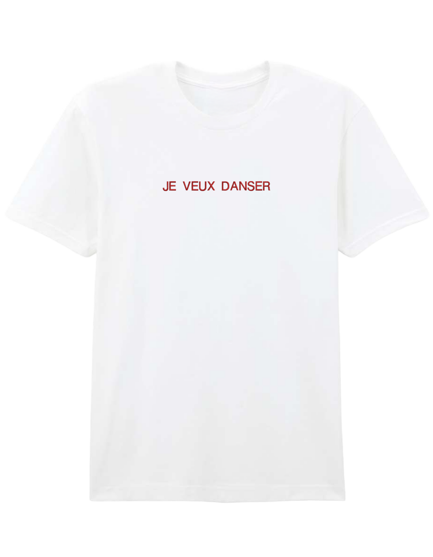 Je veux danser tricou mesaje - Thread Muse