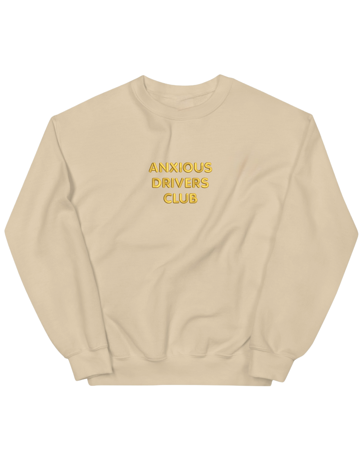 Anxious driver sweatshirt mesaje - Thread Muse