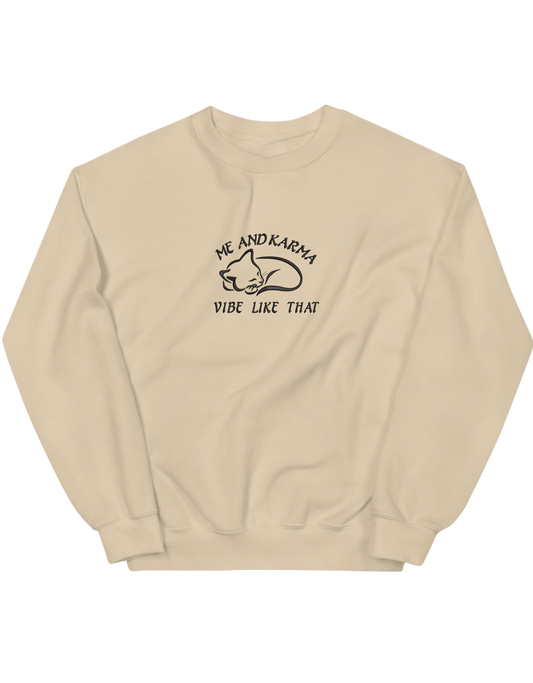 Karma vibe sweatshirt Taylor Swift - Thread Muse