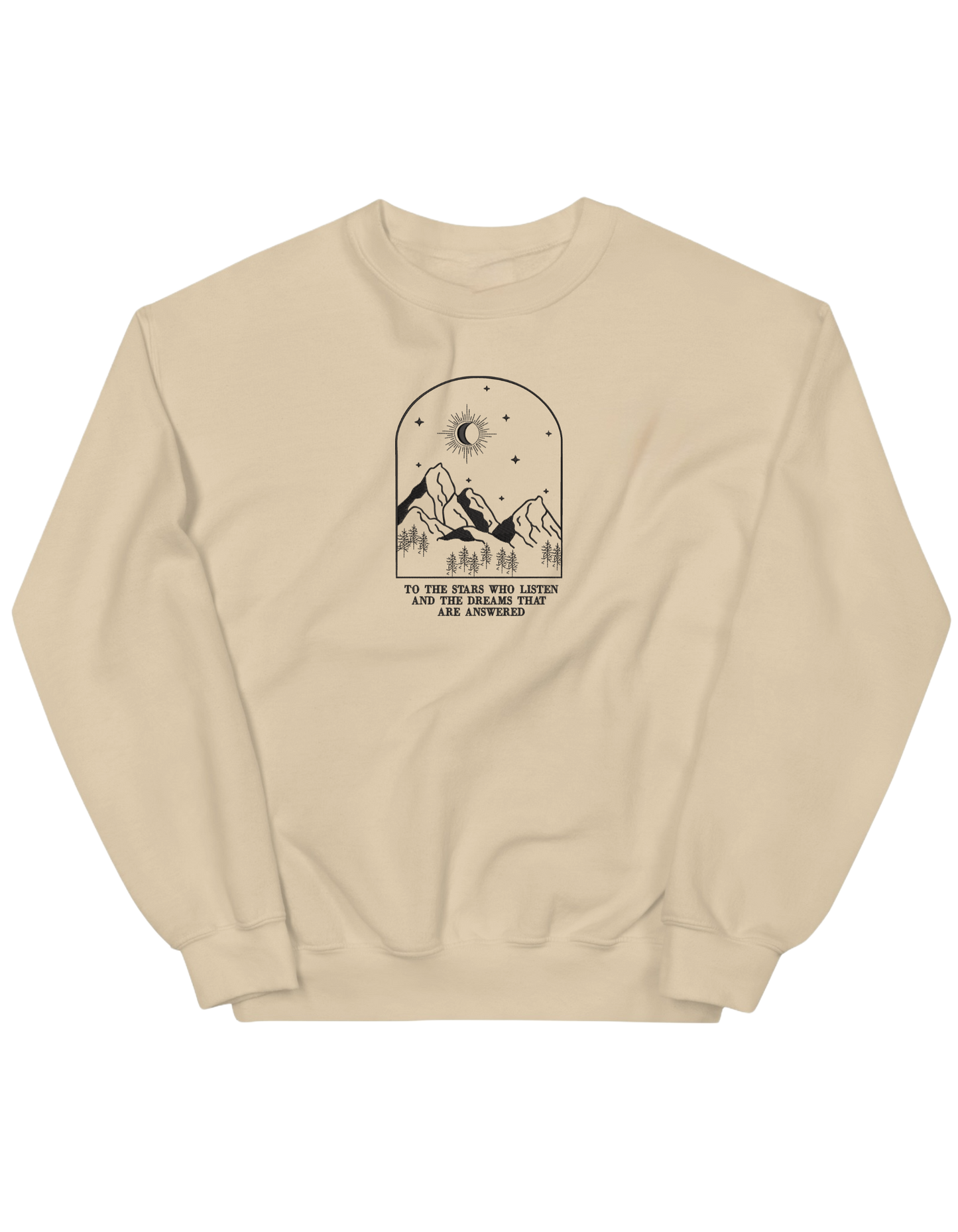 To the stars mountains sweatshirt ACOTAR - Thread Muse