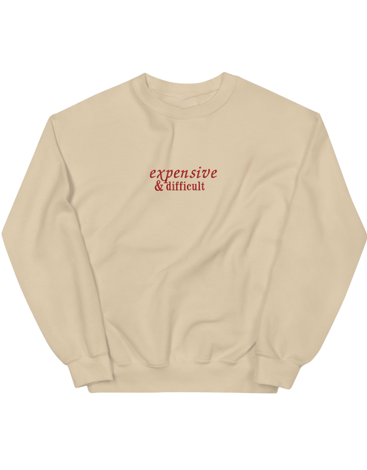 Expensive sweatshirt Girly - Thread Muse