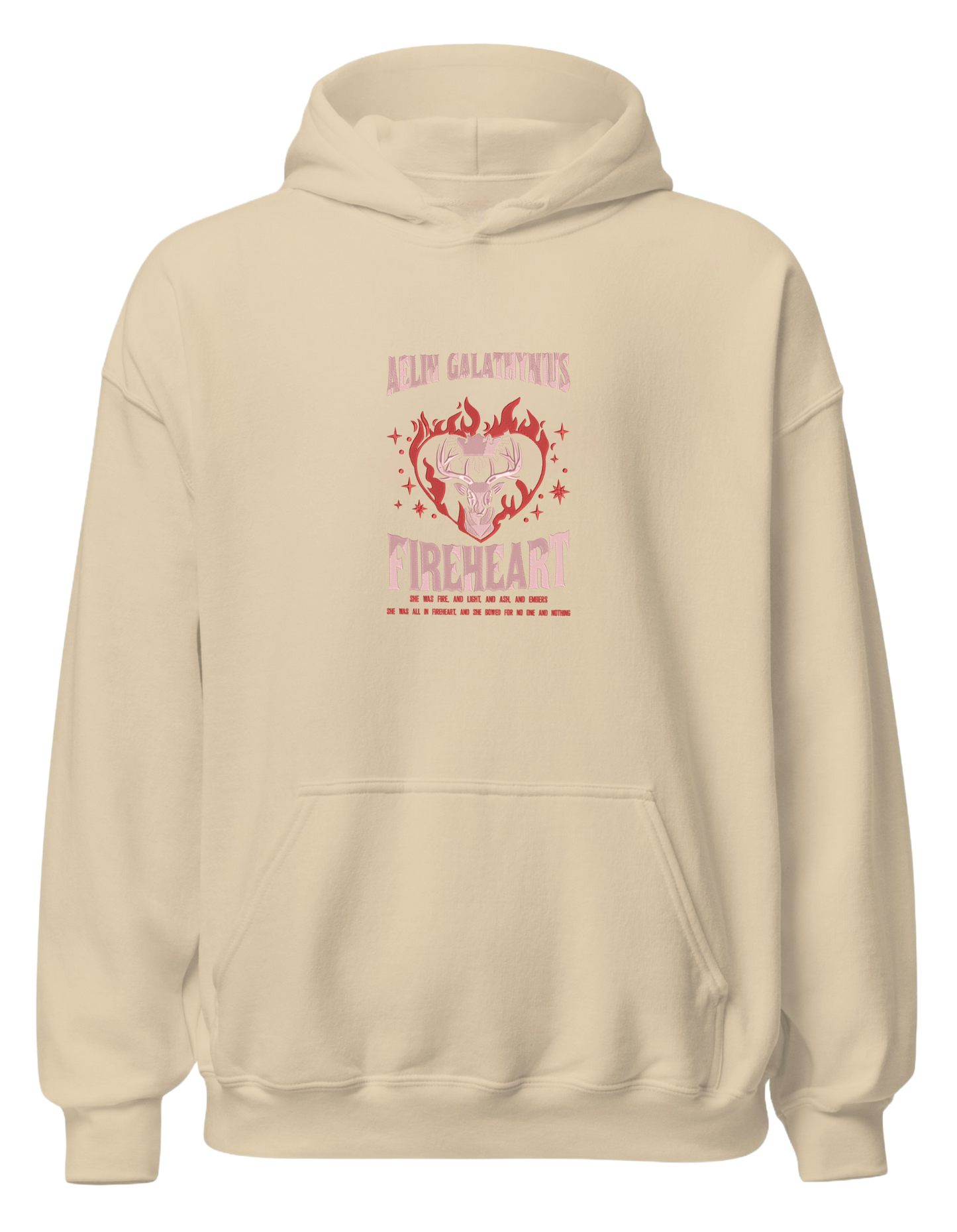 Aelin hoodie Throne of Glass - Thread Muse