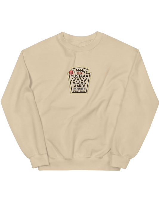 Mustard sweatshirt Kendrick Lamar - Thread Muse