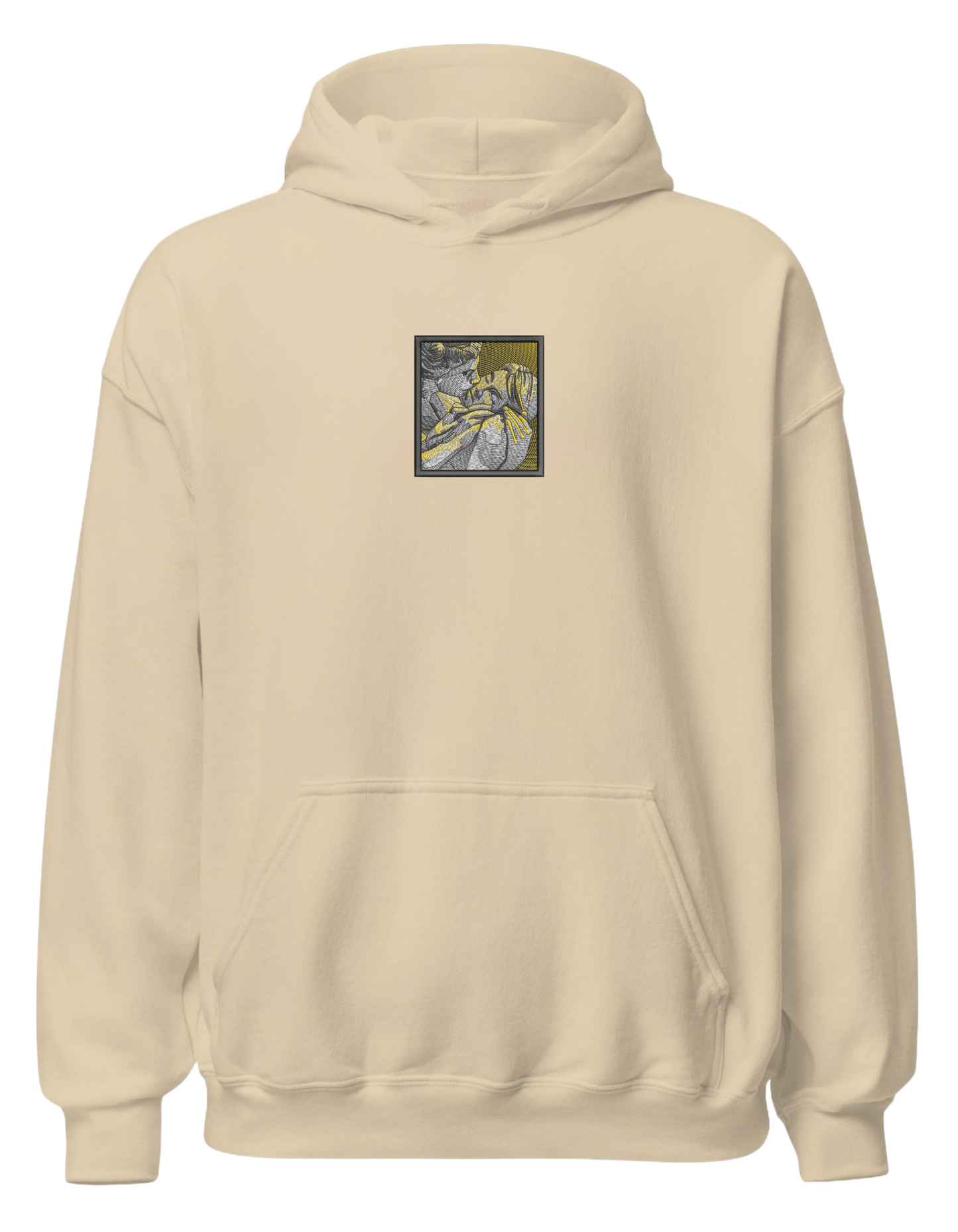 The Kiss Yves Pires hoodie Sculpturi - Thread Muse