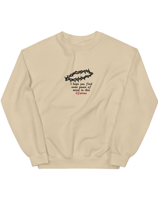 Peace of mind sweatshirt Kendrick Lamar - Thread Muse
