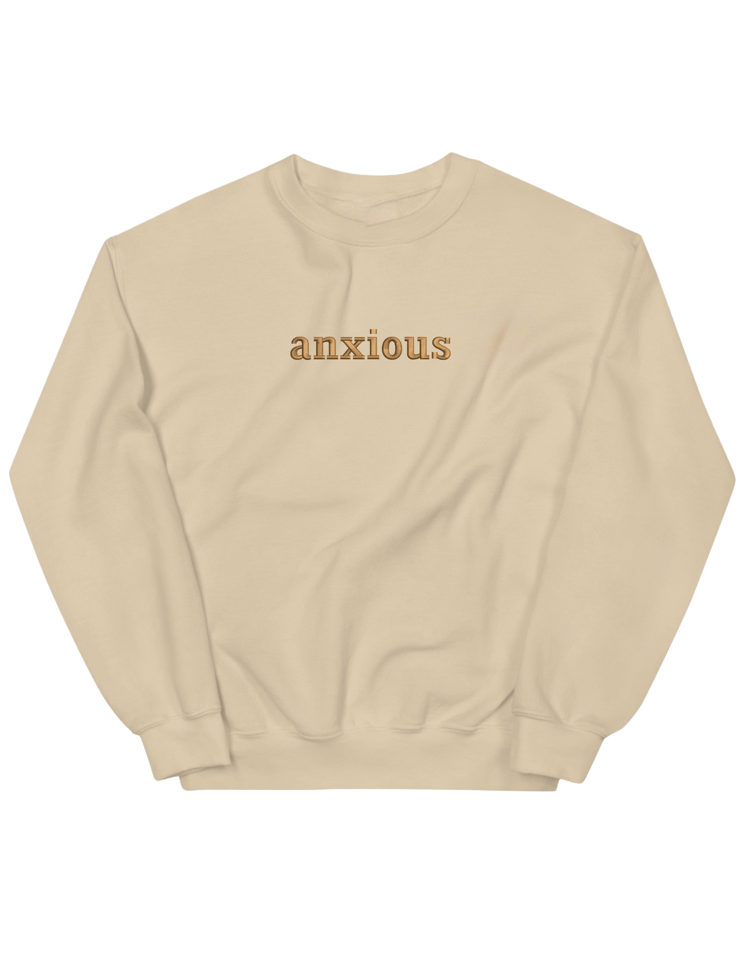 Anxious sweatshirt mesaje - Thread Muse