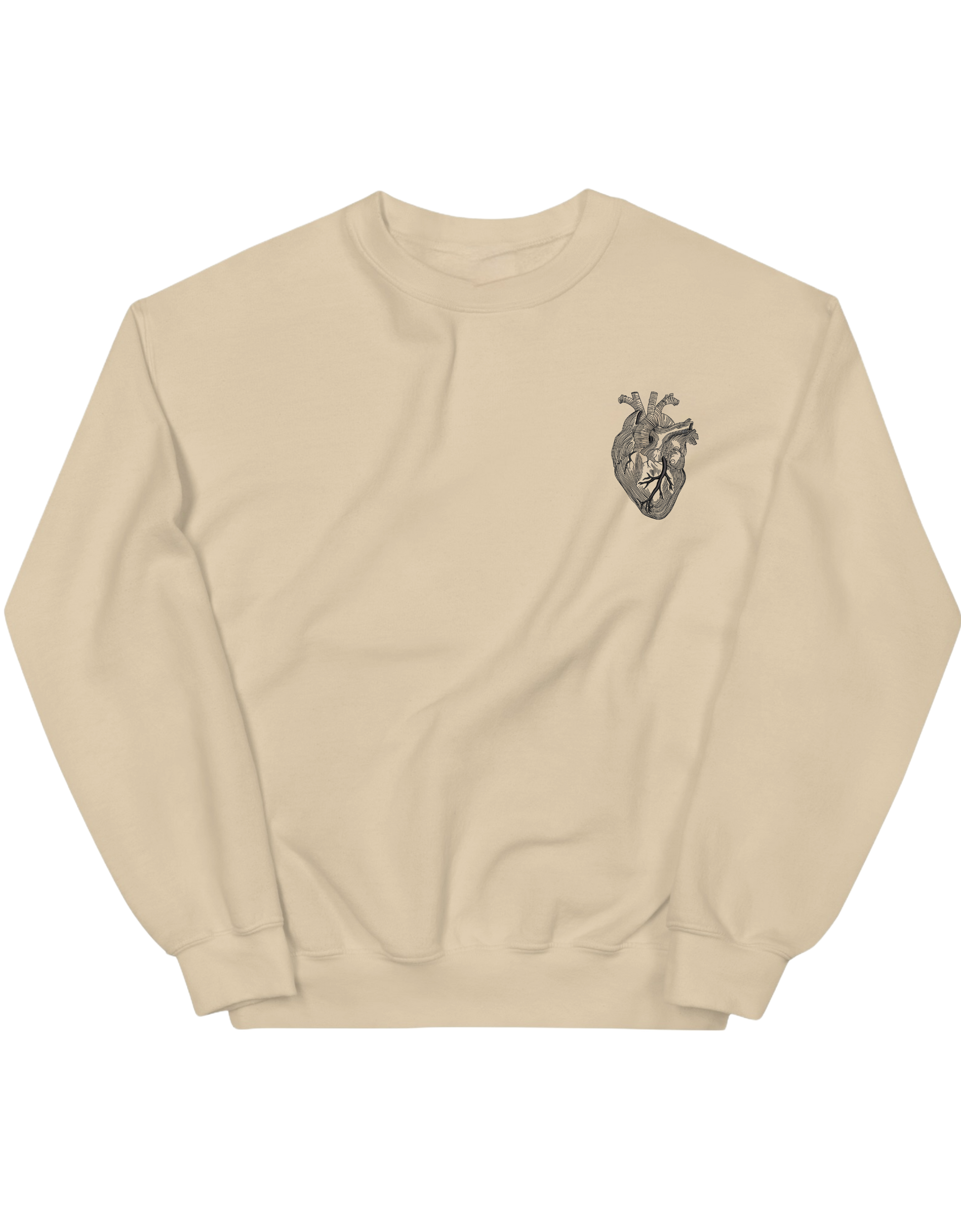 Anatomical heart sweatshirt - Thread Muse