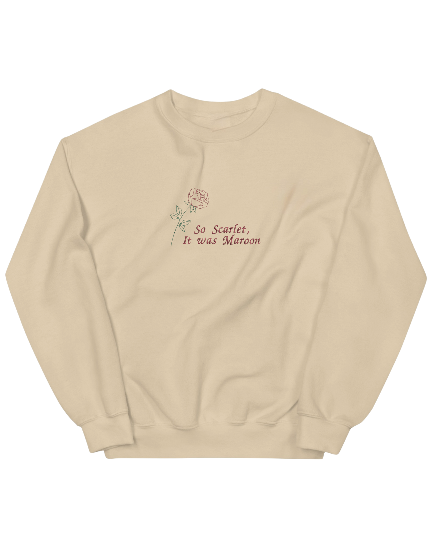Maroon sweatshirt Taylor Swift - Thread Muse
