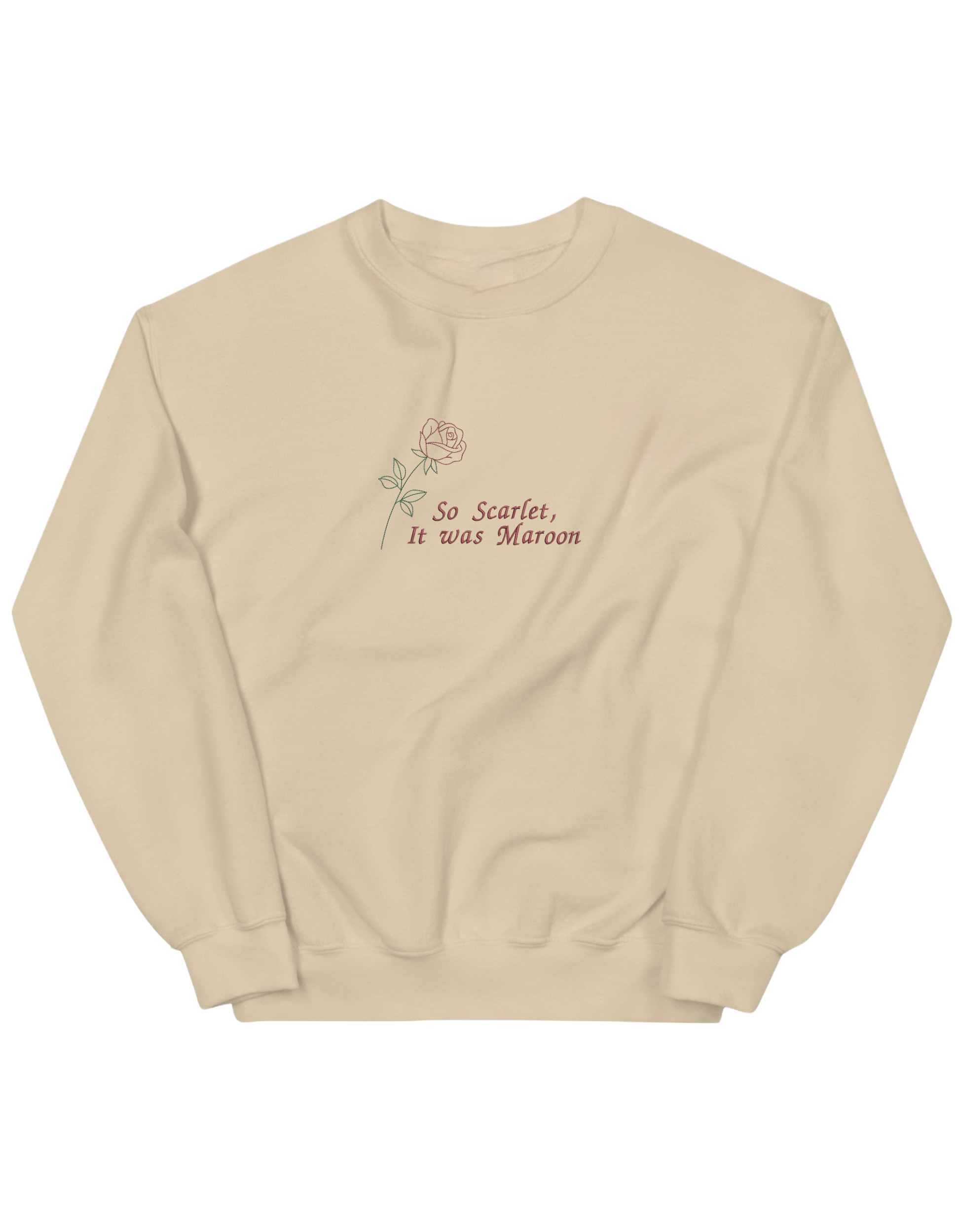 Maroon sweatshirt Taylor Swift - Thread Muse