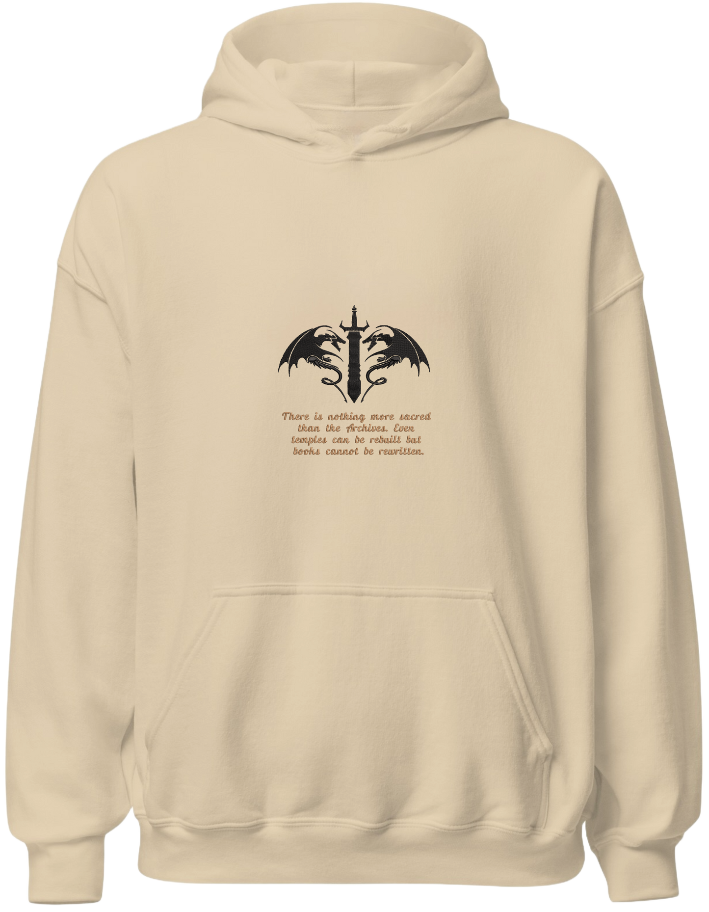 Archives hoodie Fourth Wing - Thread Muse