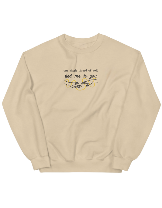 Invisible string hands sweatshirt Taylor Swift - Thread Muse