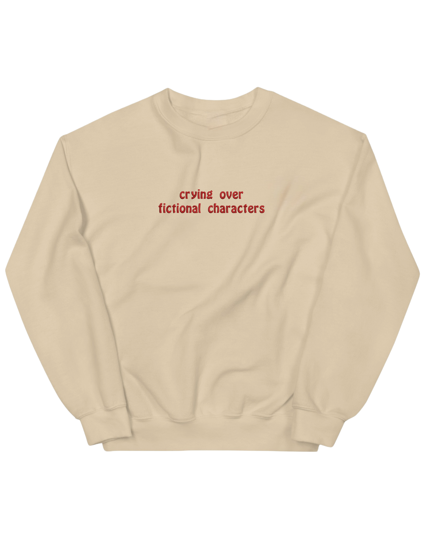 Fictional characters sweatshirt bookish