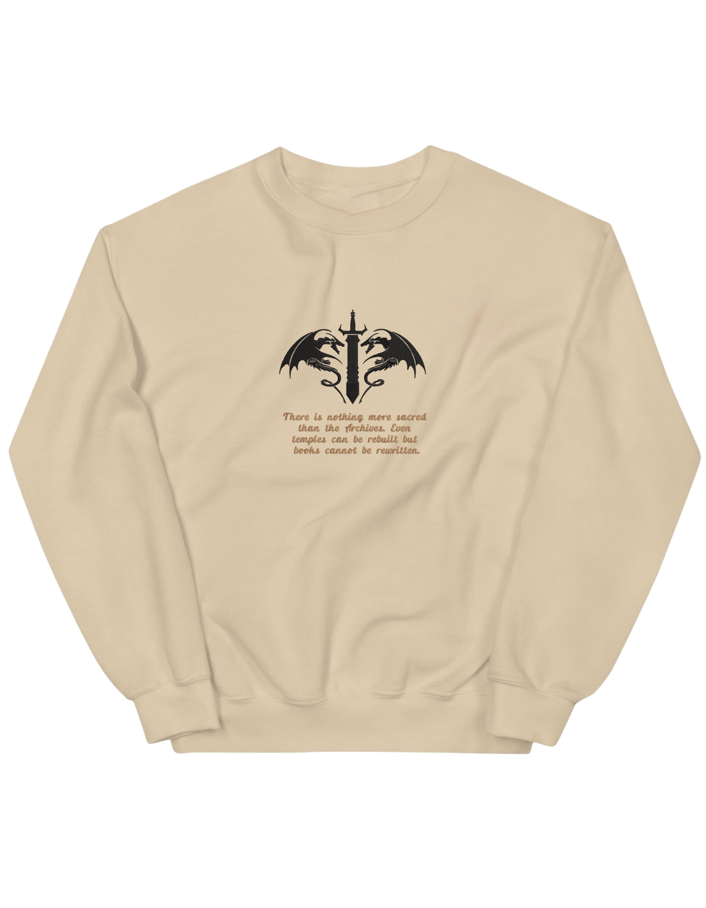 Archives sweatshirt Fourth Wing - Thread Muse