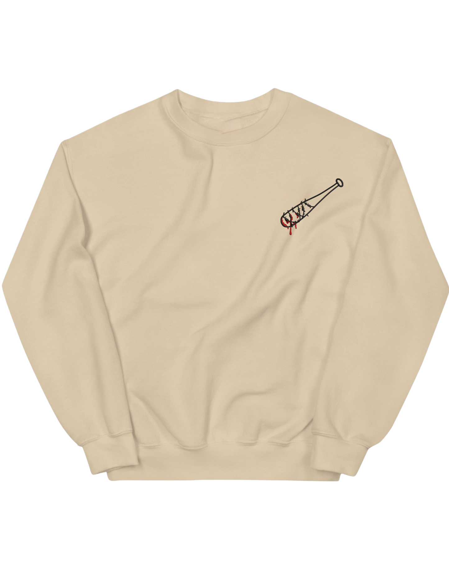 Bloody bat sweatshirt The Walking Dead - Thread Muse
