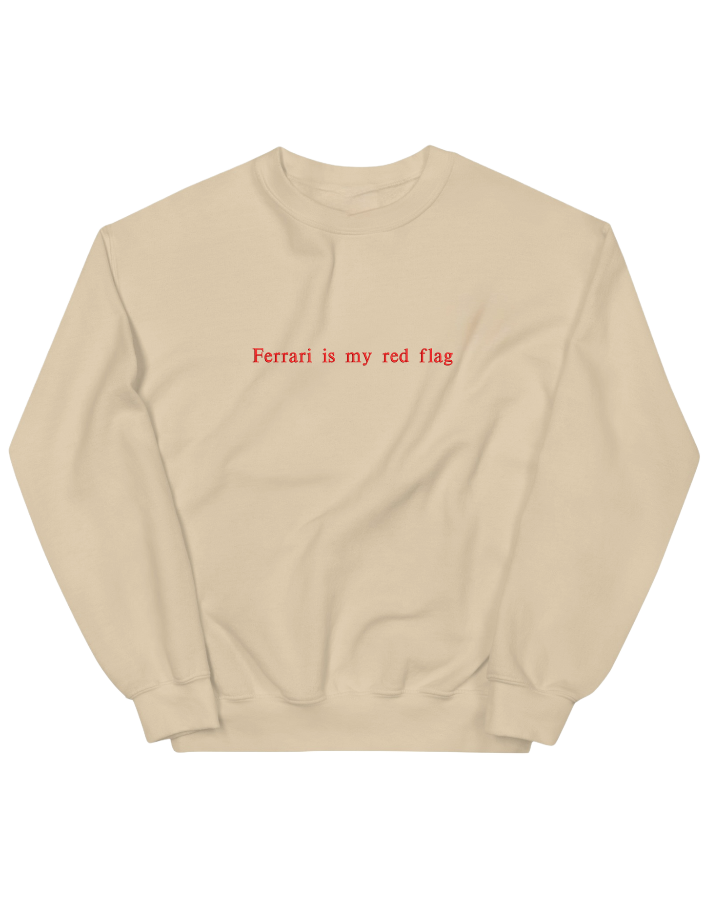 Red flag sweatshirt F1