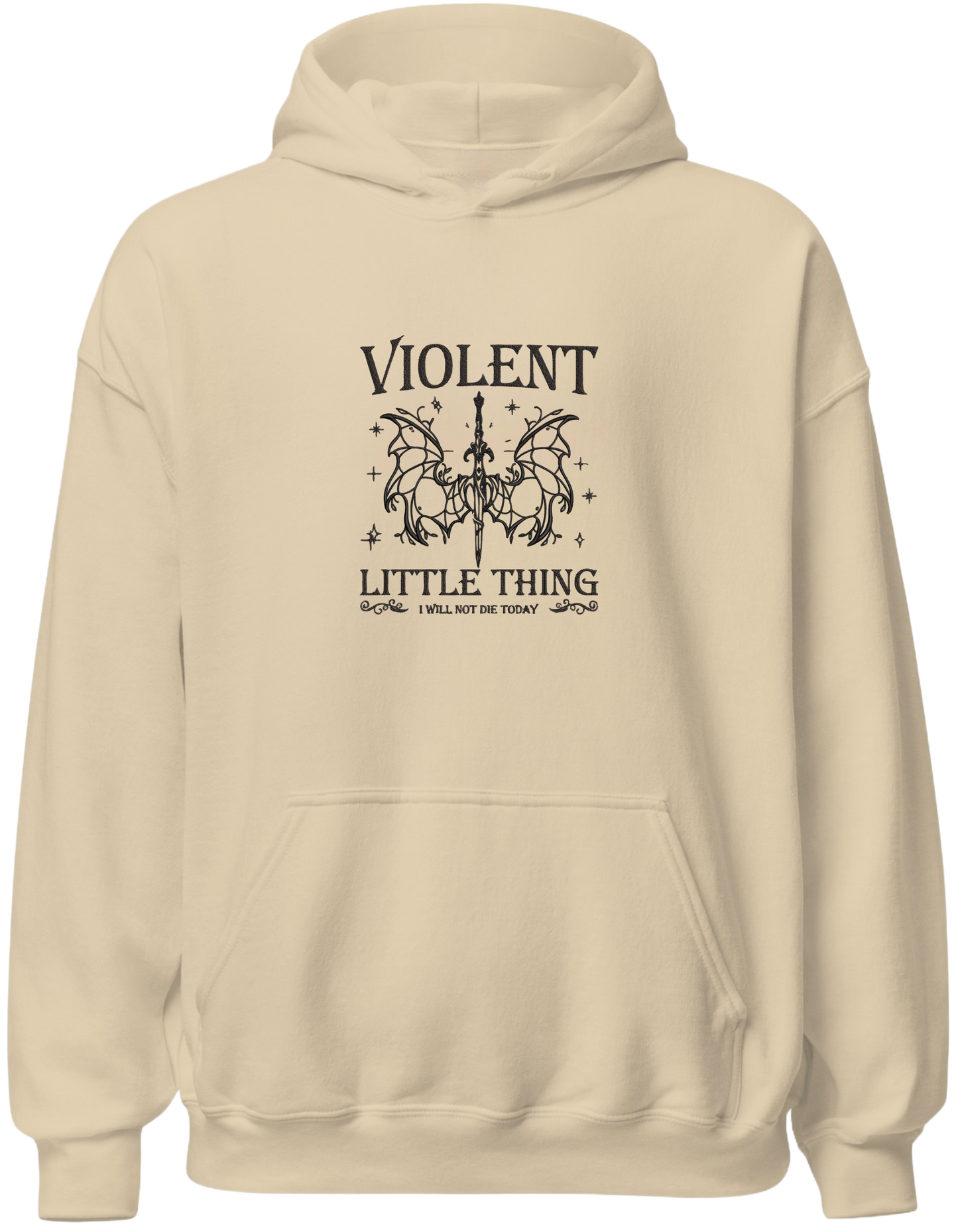 Violent little thing hoodie Fourth Wing - Thread Muse