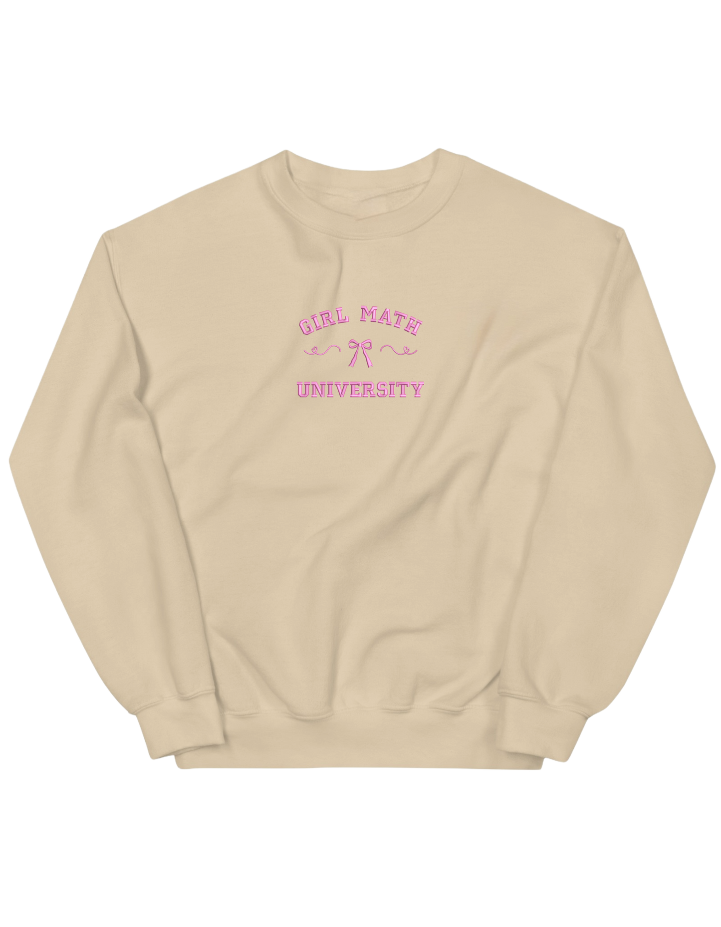 Girl math sweatshir Girly - Thread Muse
