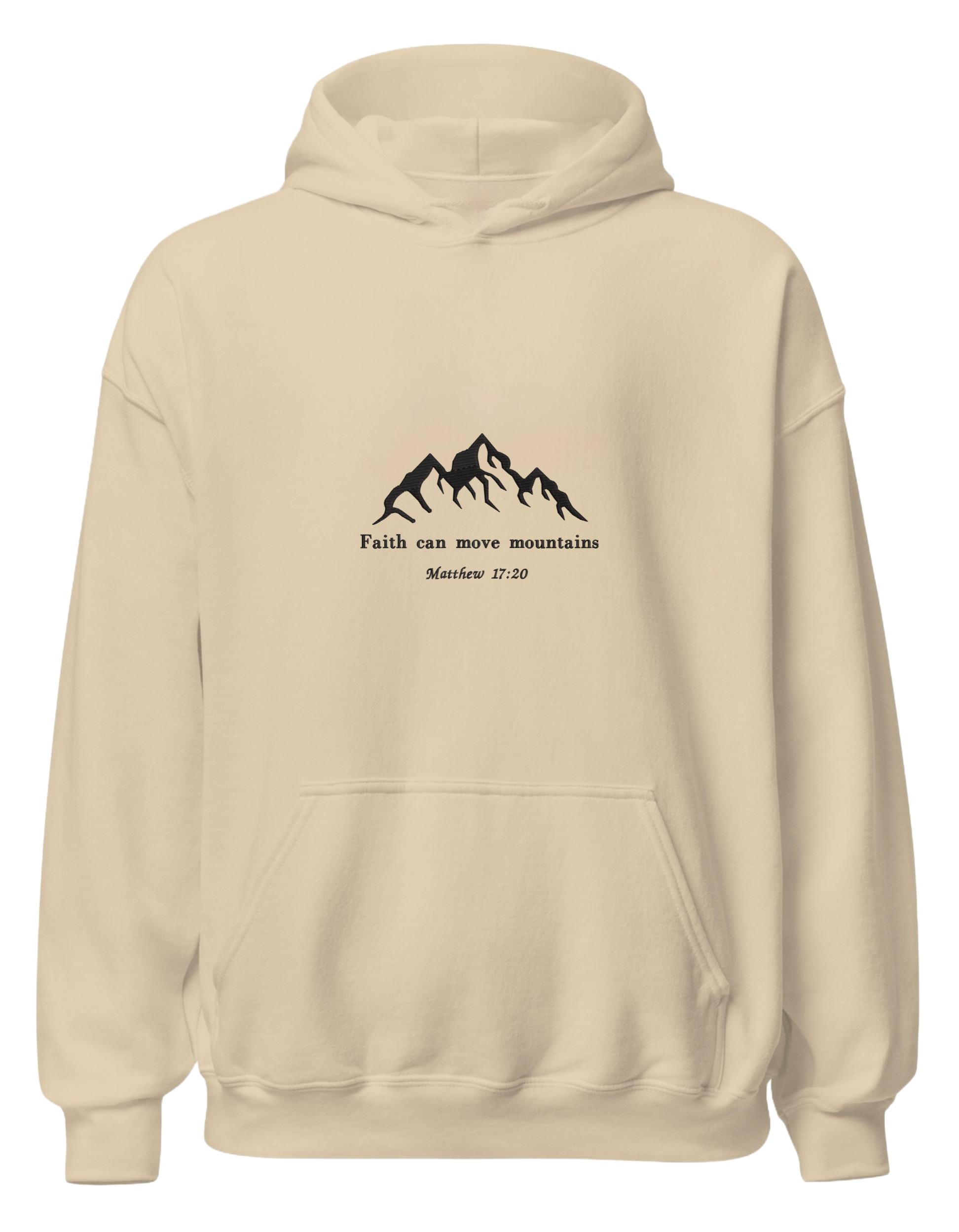 Move mountains hoodie - Thread Muse