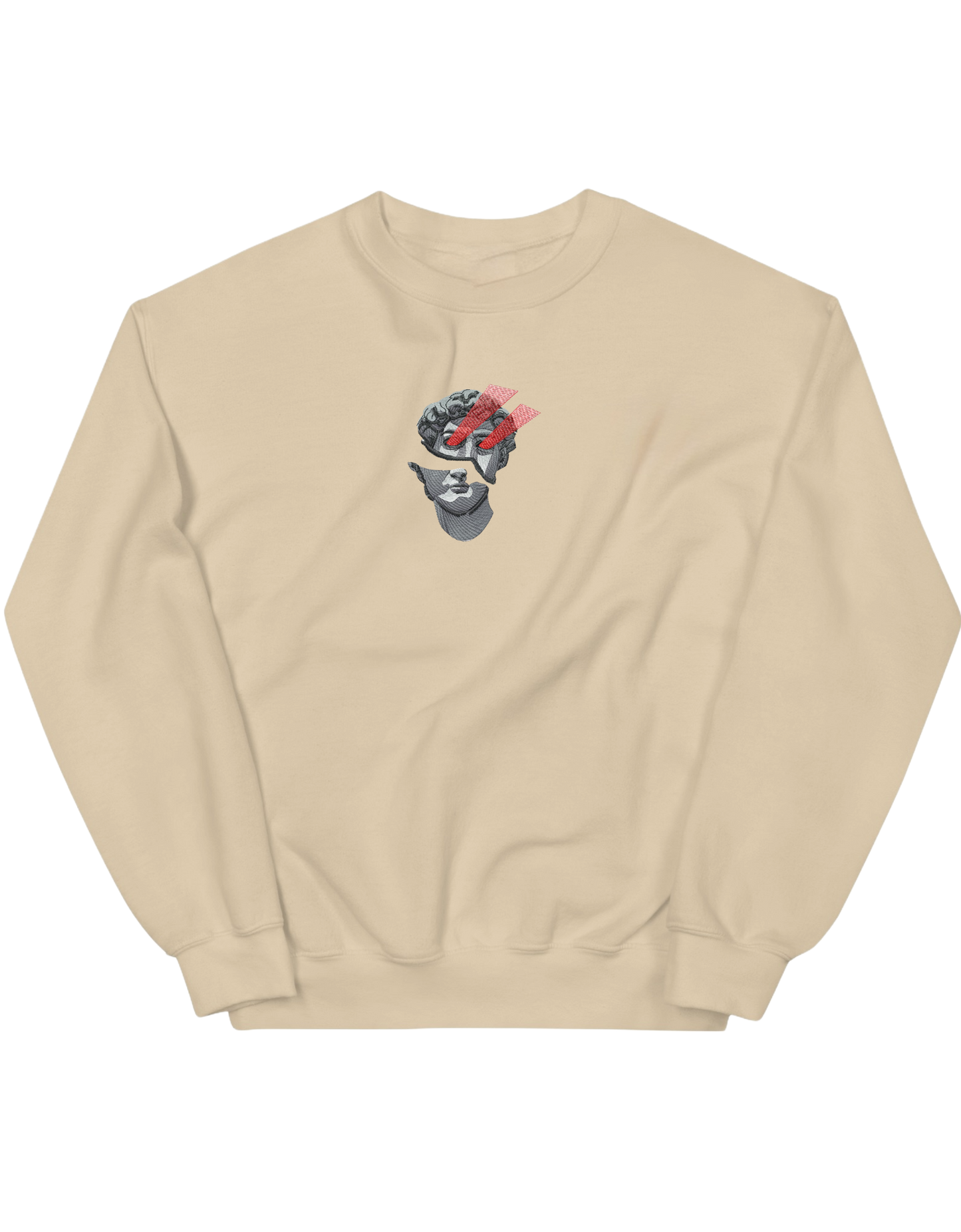 David laser eyes sweatshirt Sculpturi - Thread Muse