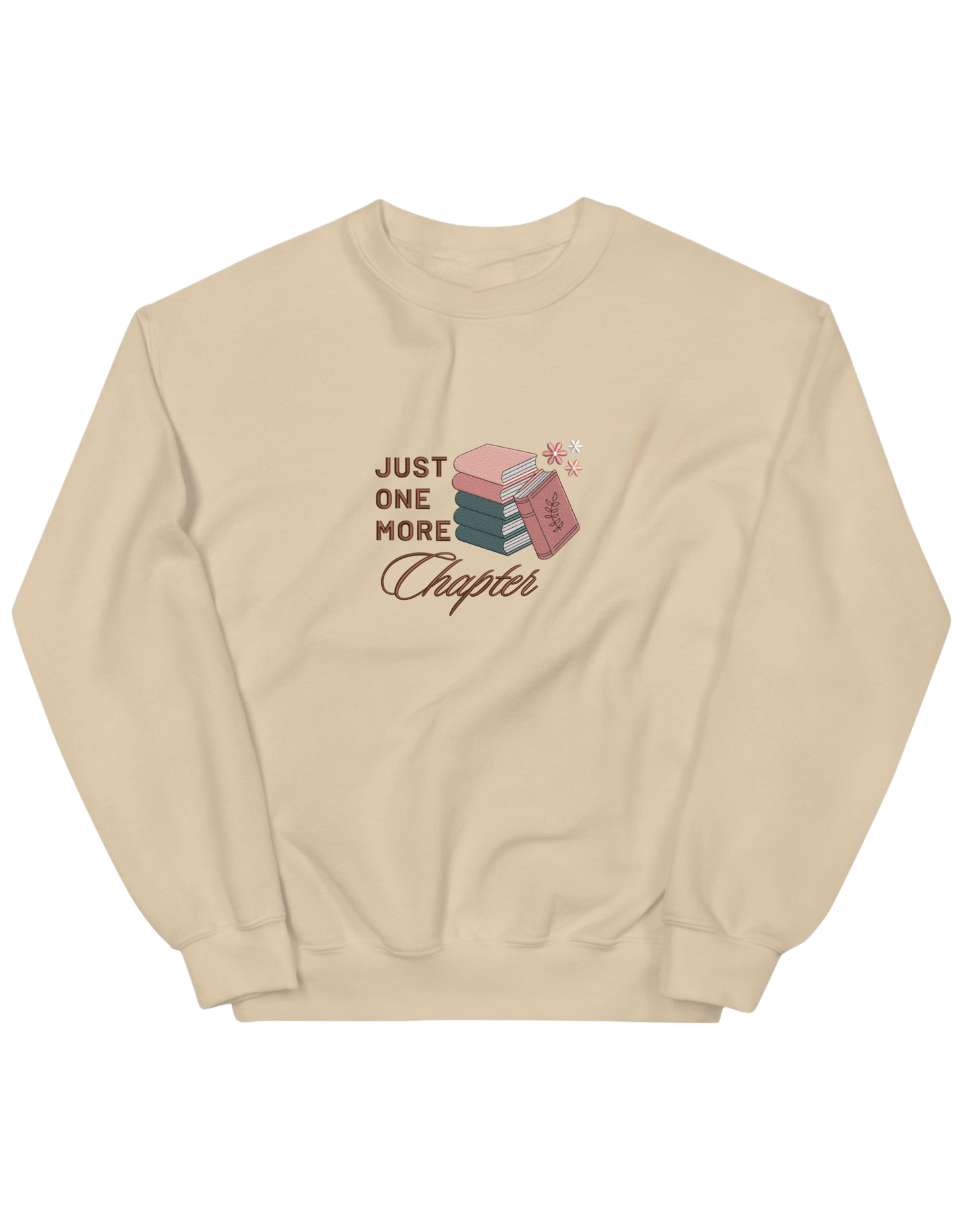 Just one more chapter sweatshirt bookish - Thread Muse