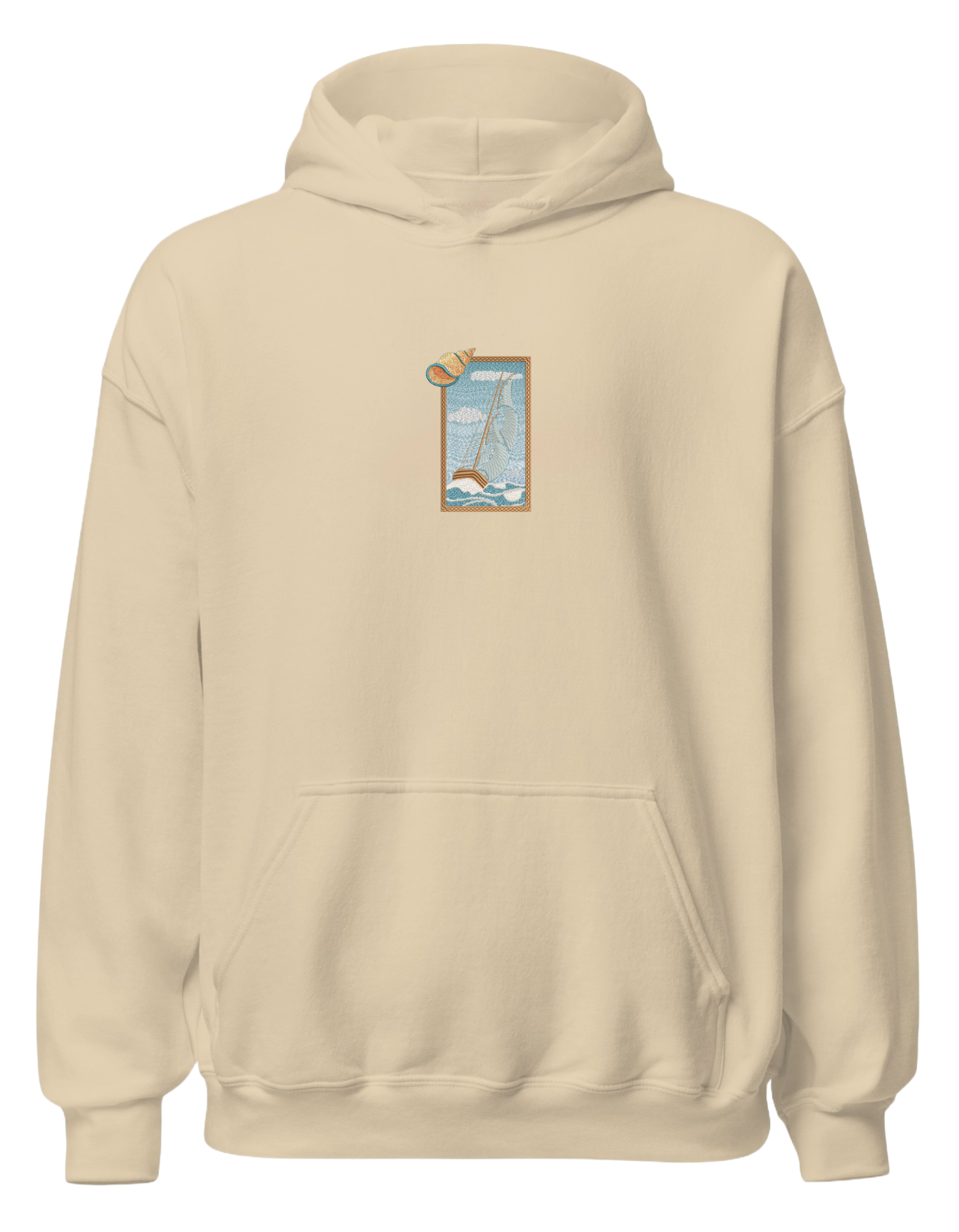Sailing boat hoodie Picturi - Thread Muse