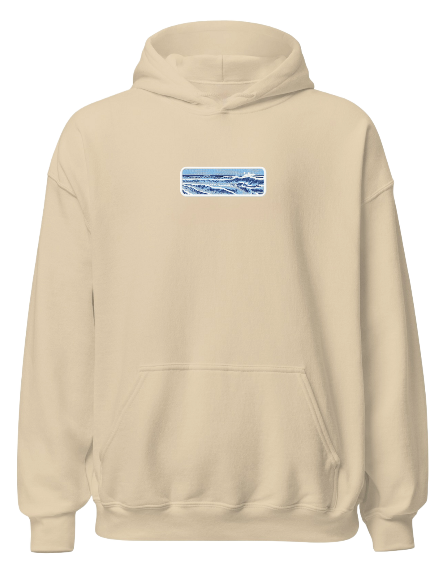 Japanese ocean waves hoodie Picturi - Thread Muse
