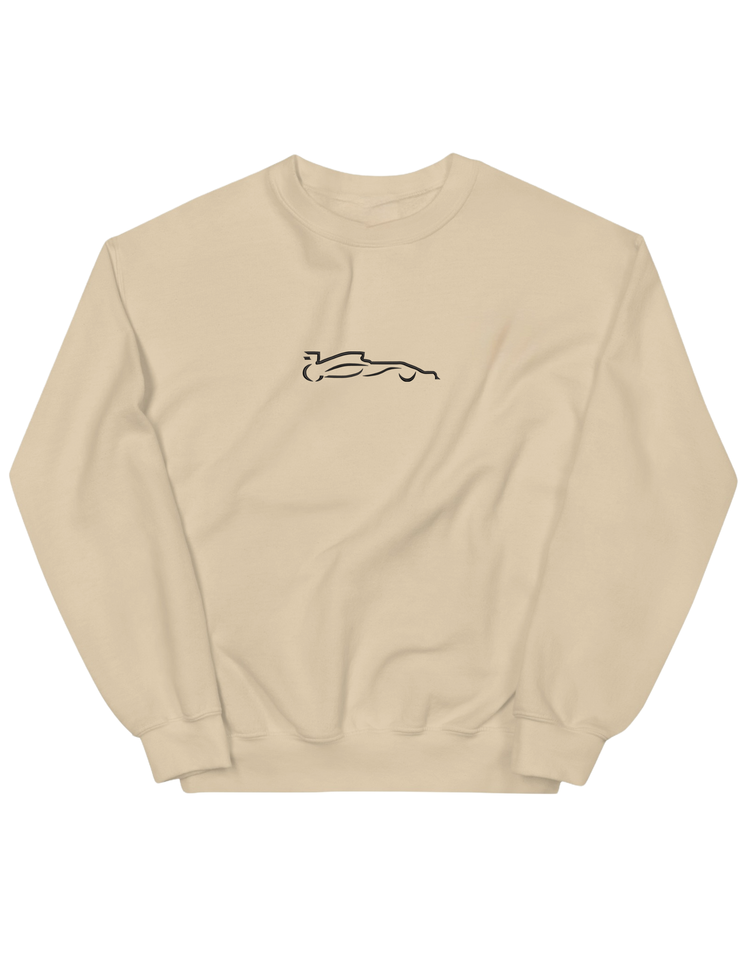 Race car outline sweatshirt F1