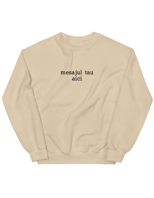 Custom sweatshirt font sherif - Thread Muse