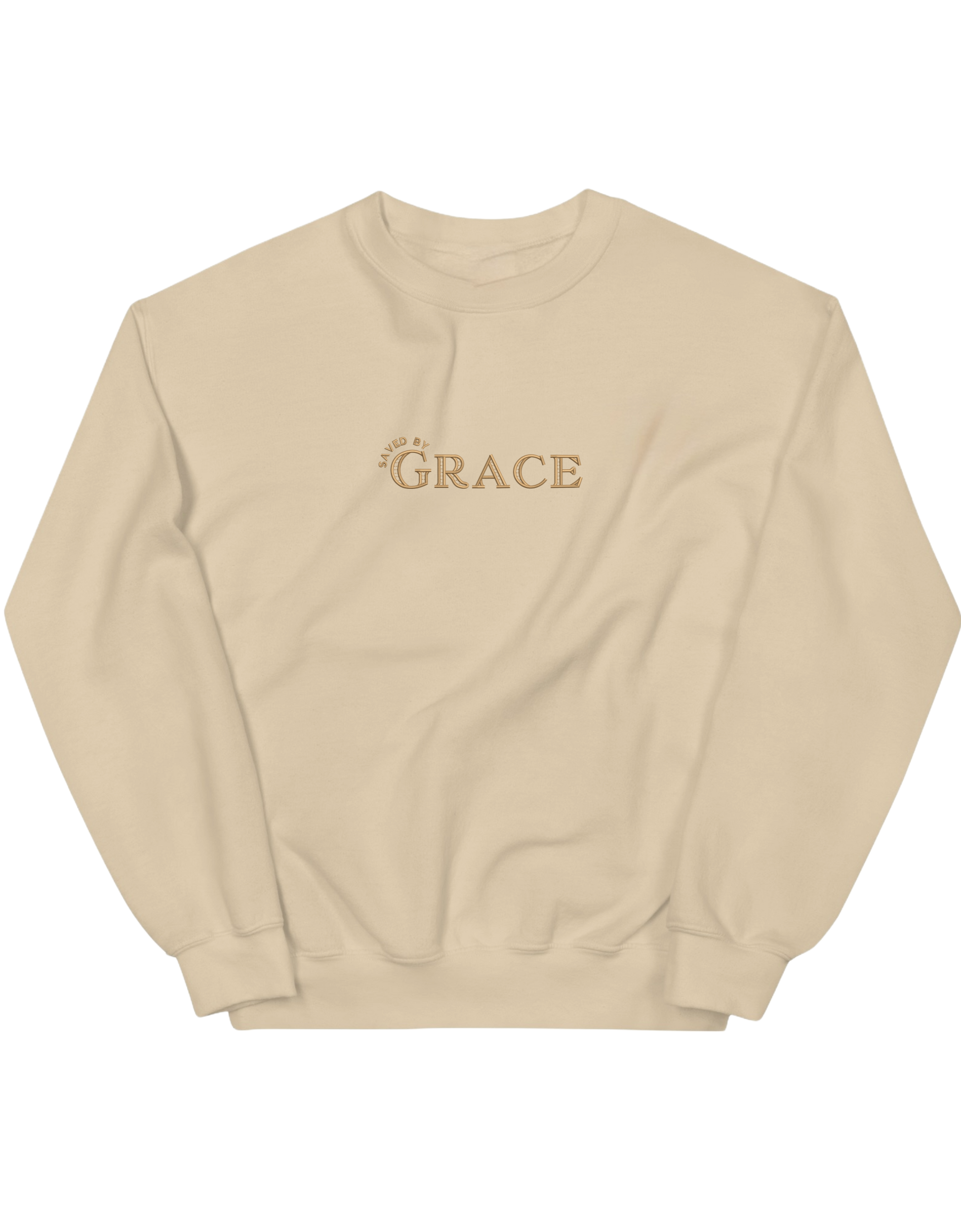 Saved by grace sweatshirt - Thread Muse