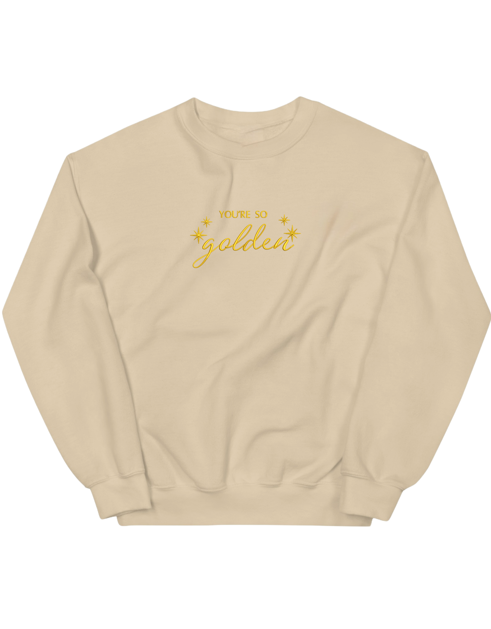 Golden sweatshirt Harry Styles - Thread Muse