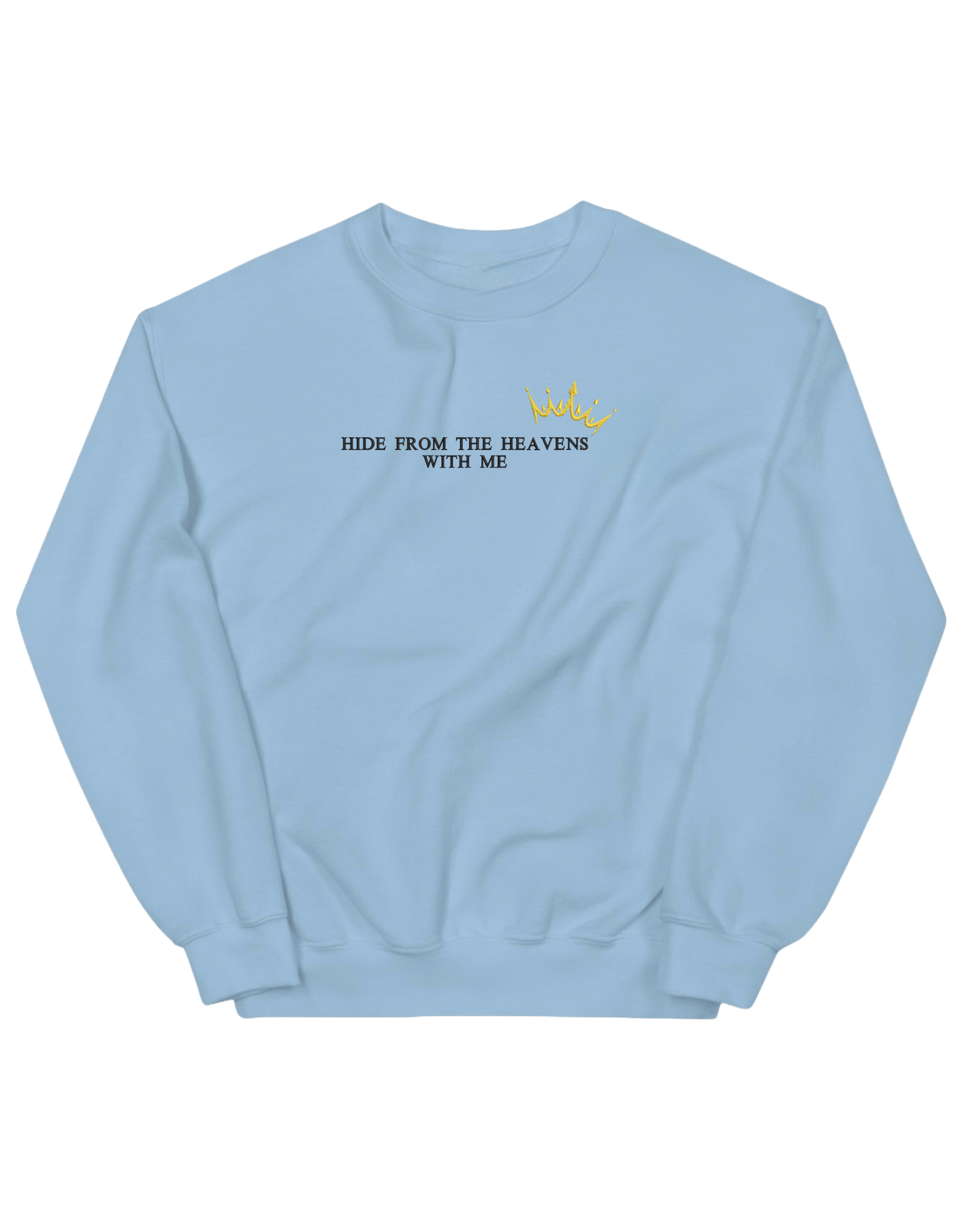 Hide from the heavens sweatshirt Bridgerton - Thread Muse