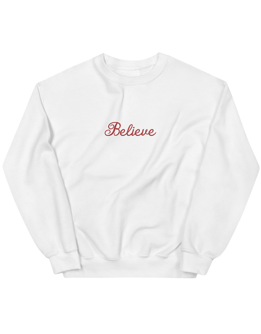 Believe sweatshirt - Thread Muse