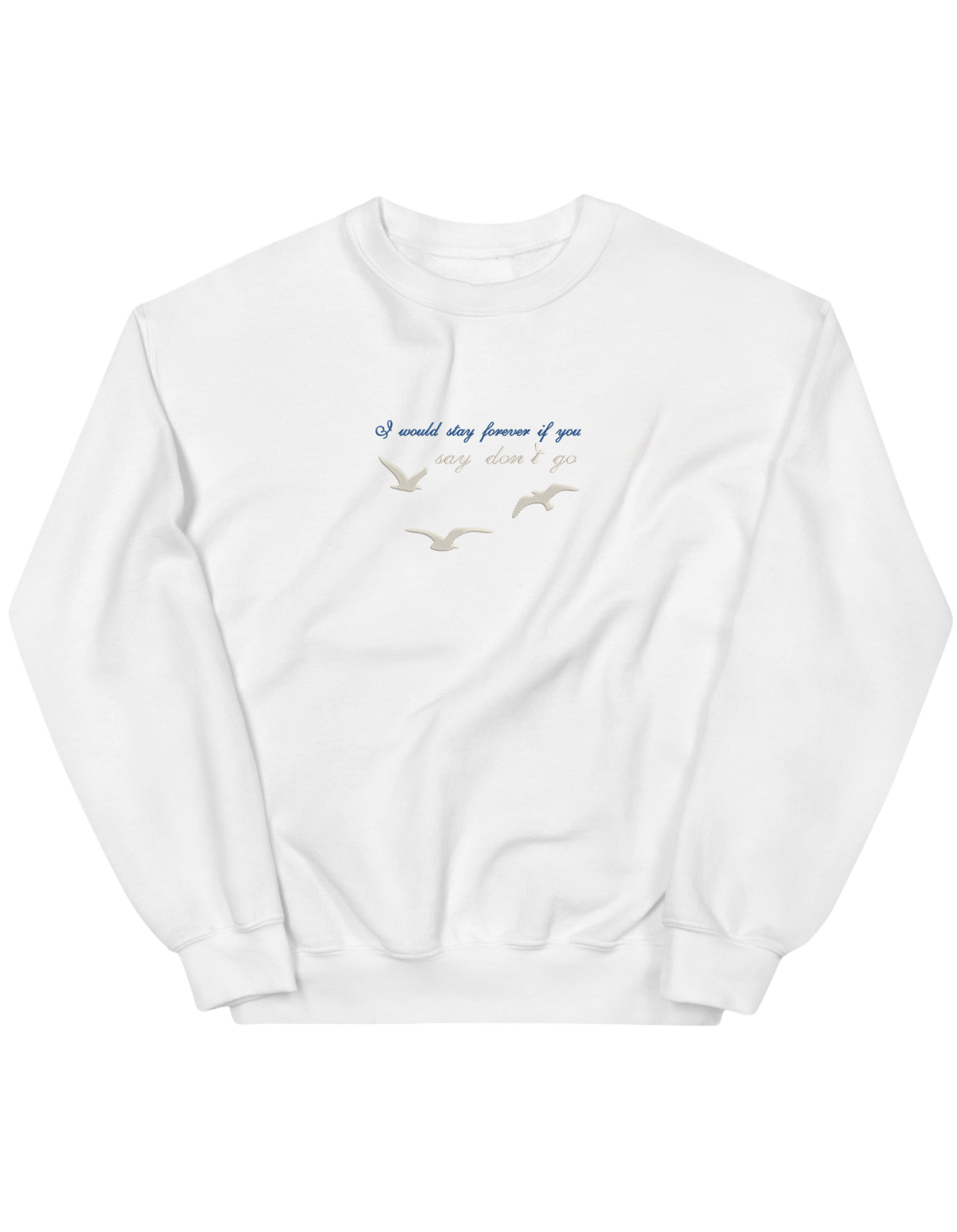 Say don't go sweatshirt Taylor Swift
