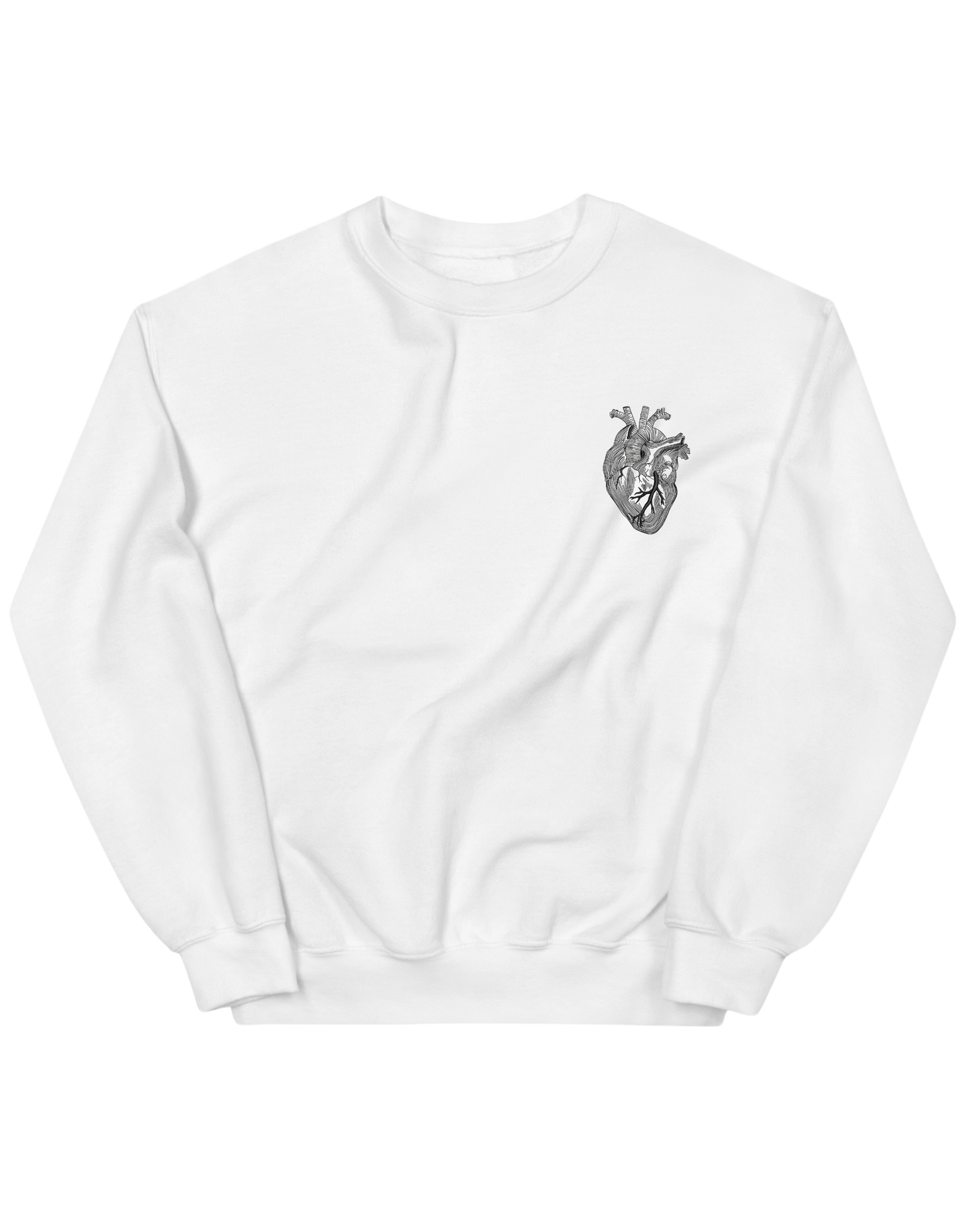 Anatomical heart sweatshirt - Thread Muse