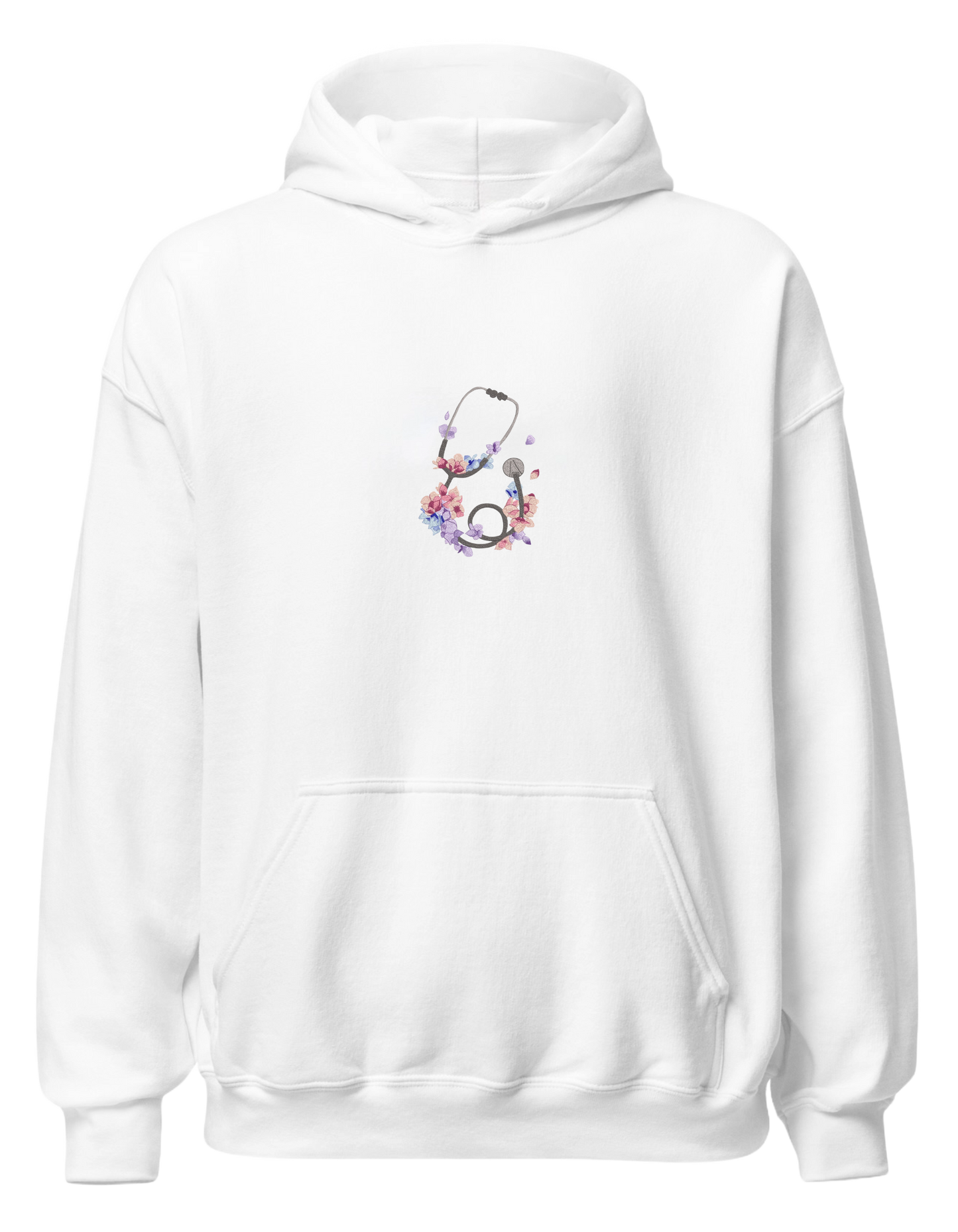 Stetoscop floral hoodie - Thread Muse