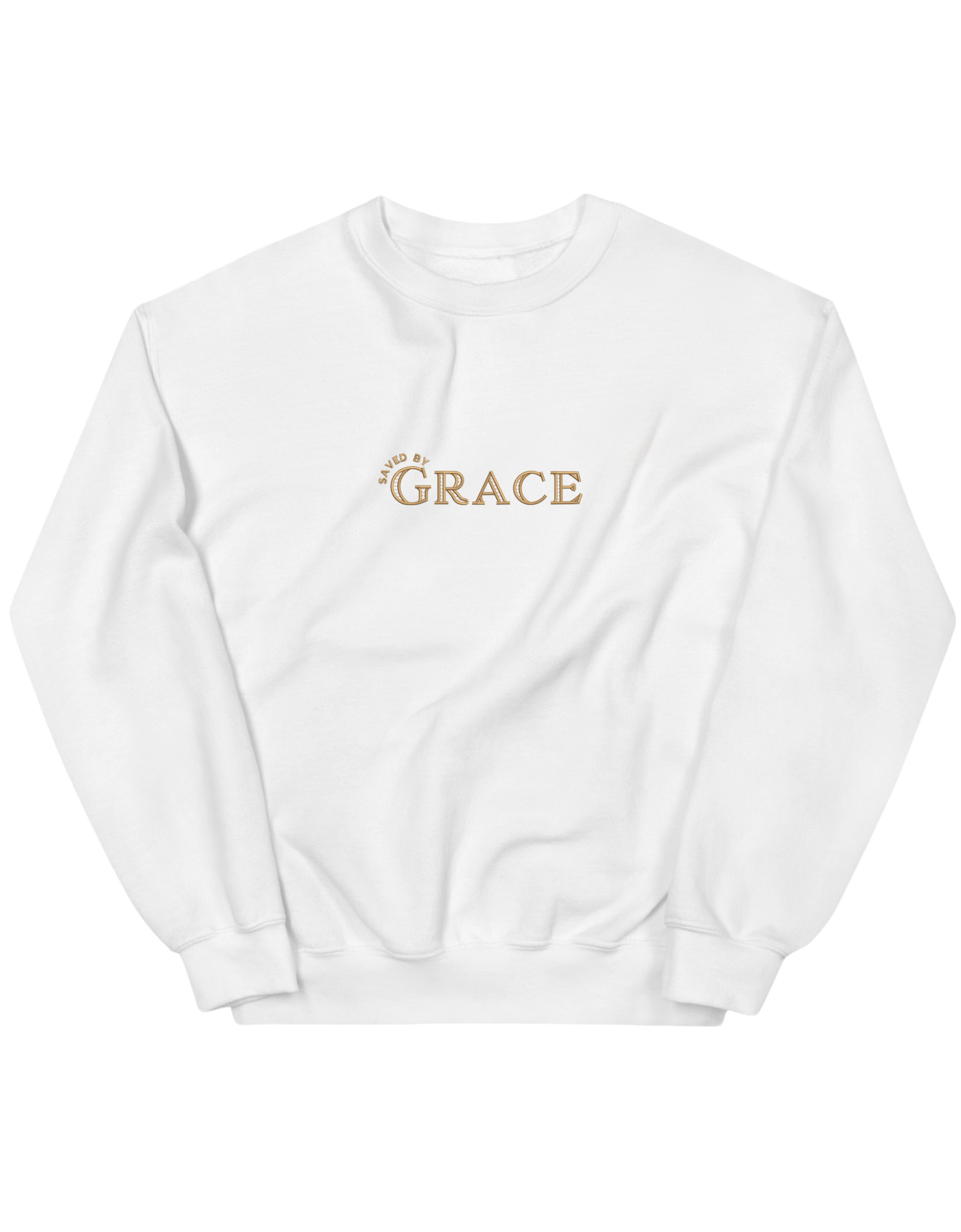 Saved by grace sweatshirt - Thread Muse