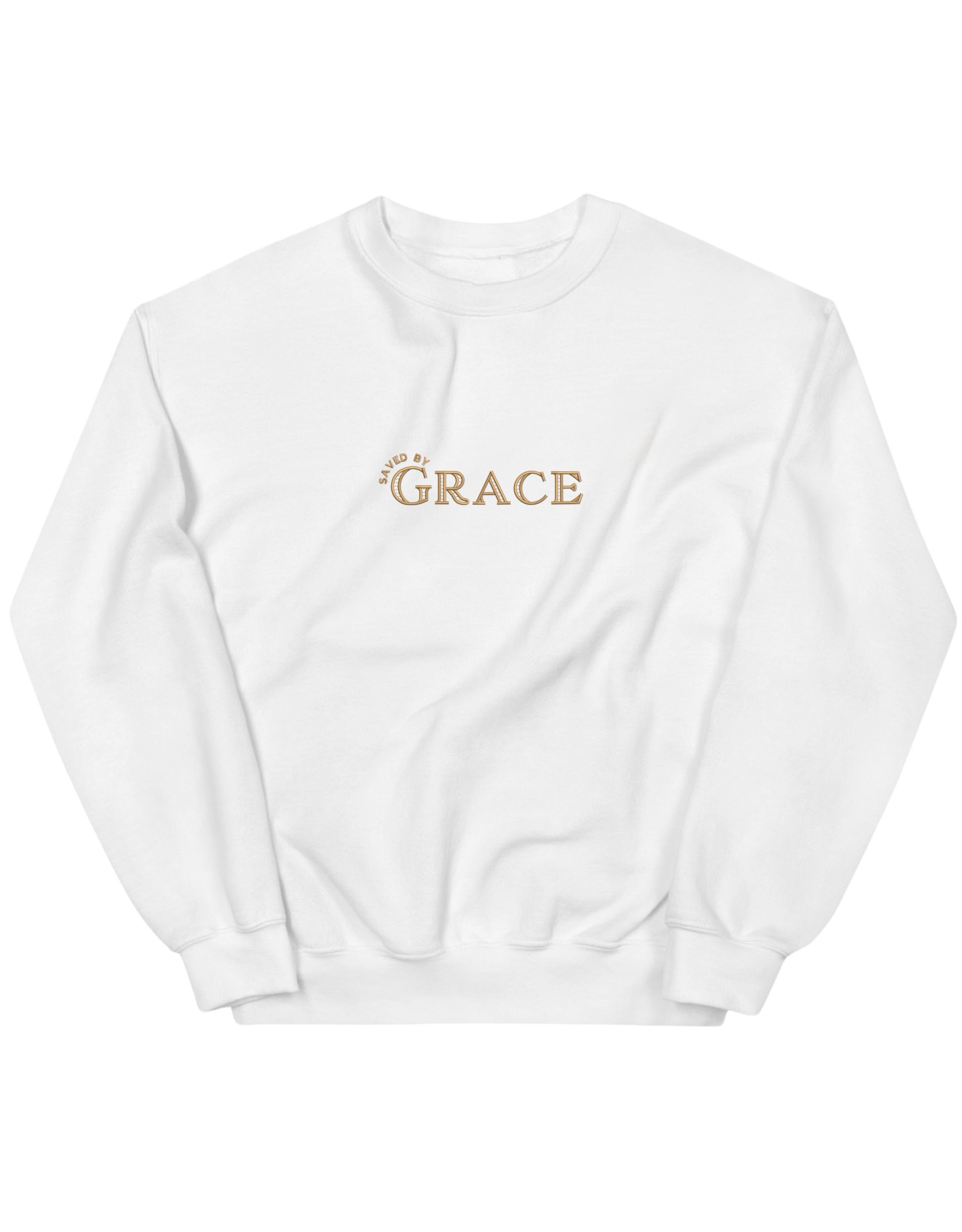 Saved by grace sweatshirt - Thread Muse