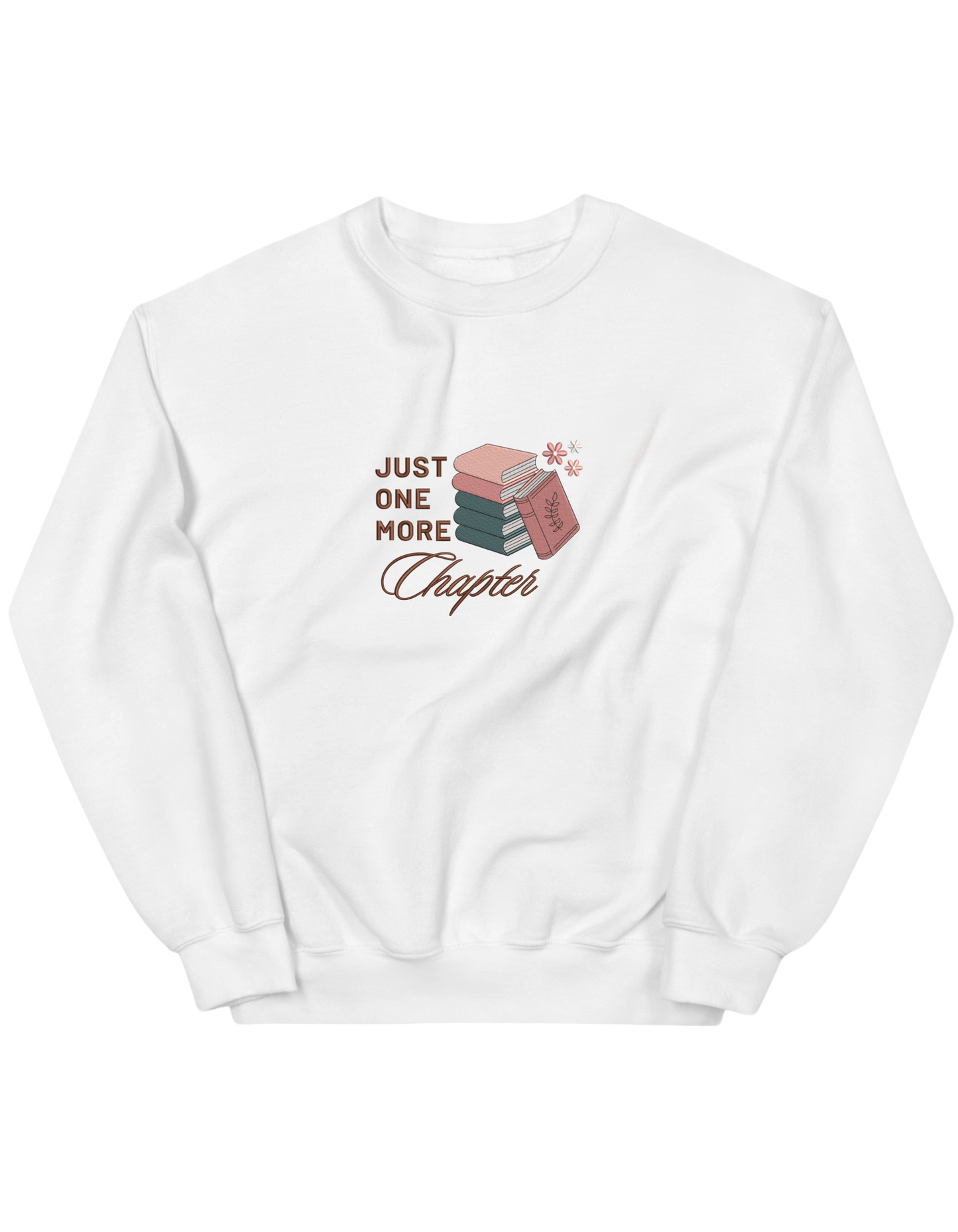 Just one more chapter sweatshirt bookish - Thread Muse