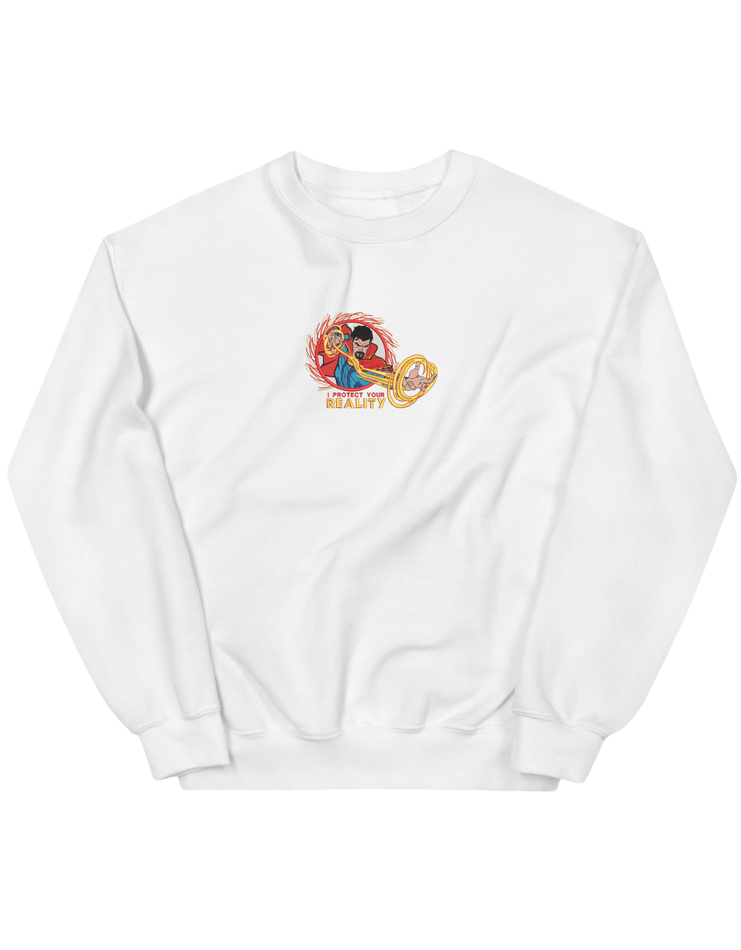 Strange sweatshirt