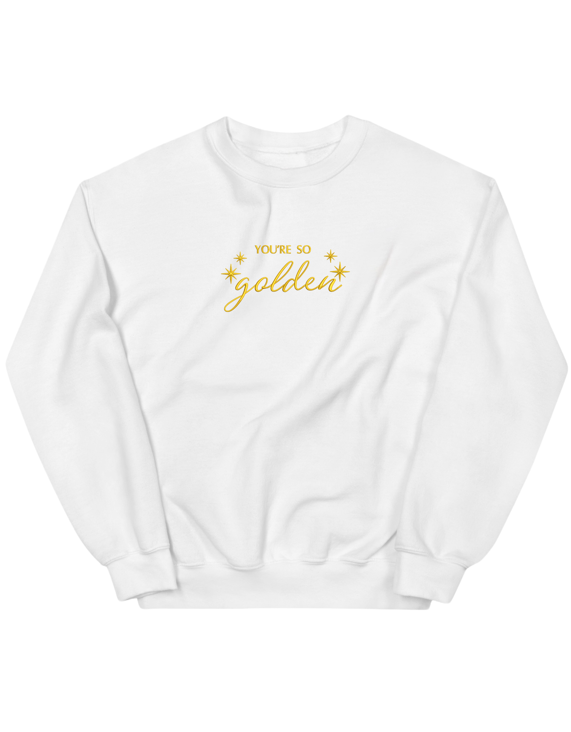 Golden sweatshirt Harry Styles - Thread Muse