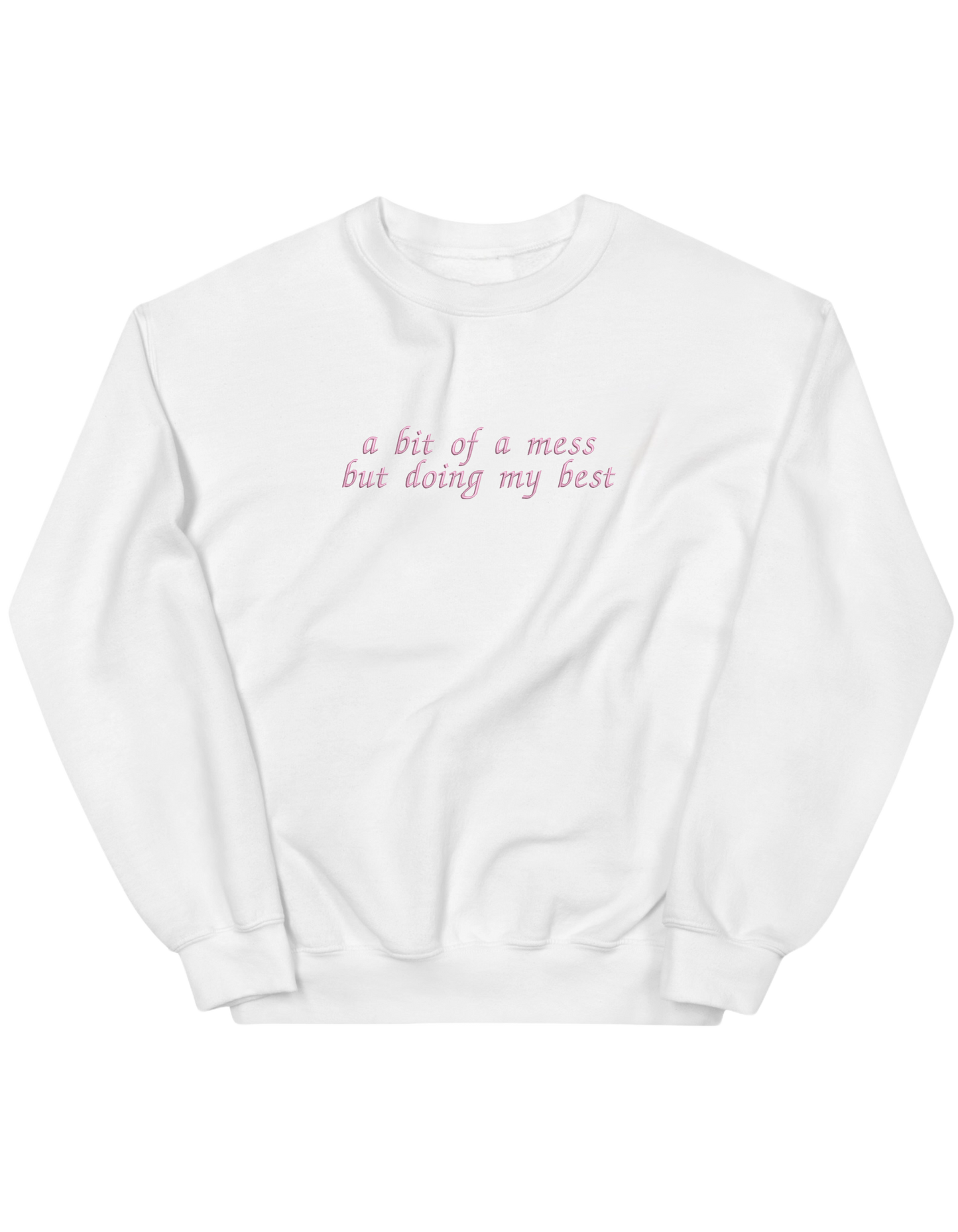 A mess sweatshirt Girly - Thread Muse