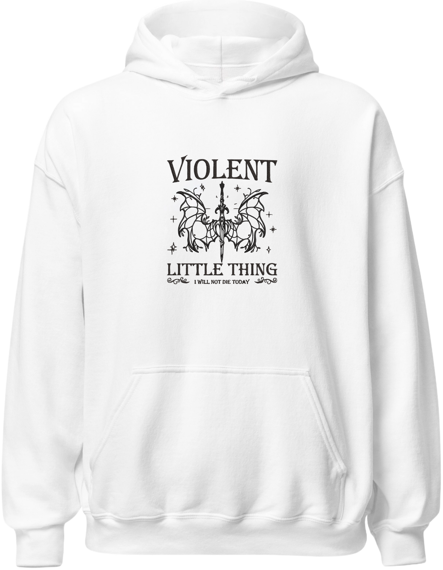 Violent little thing hoodie Fourth Wing - Thread Muse