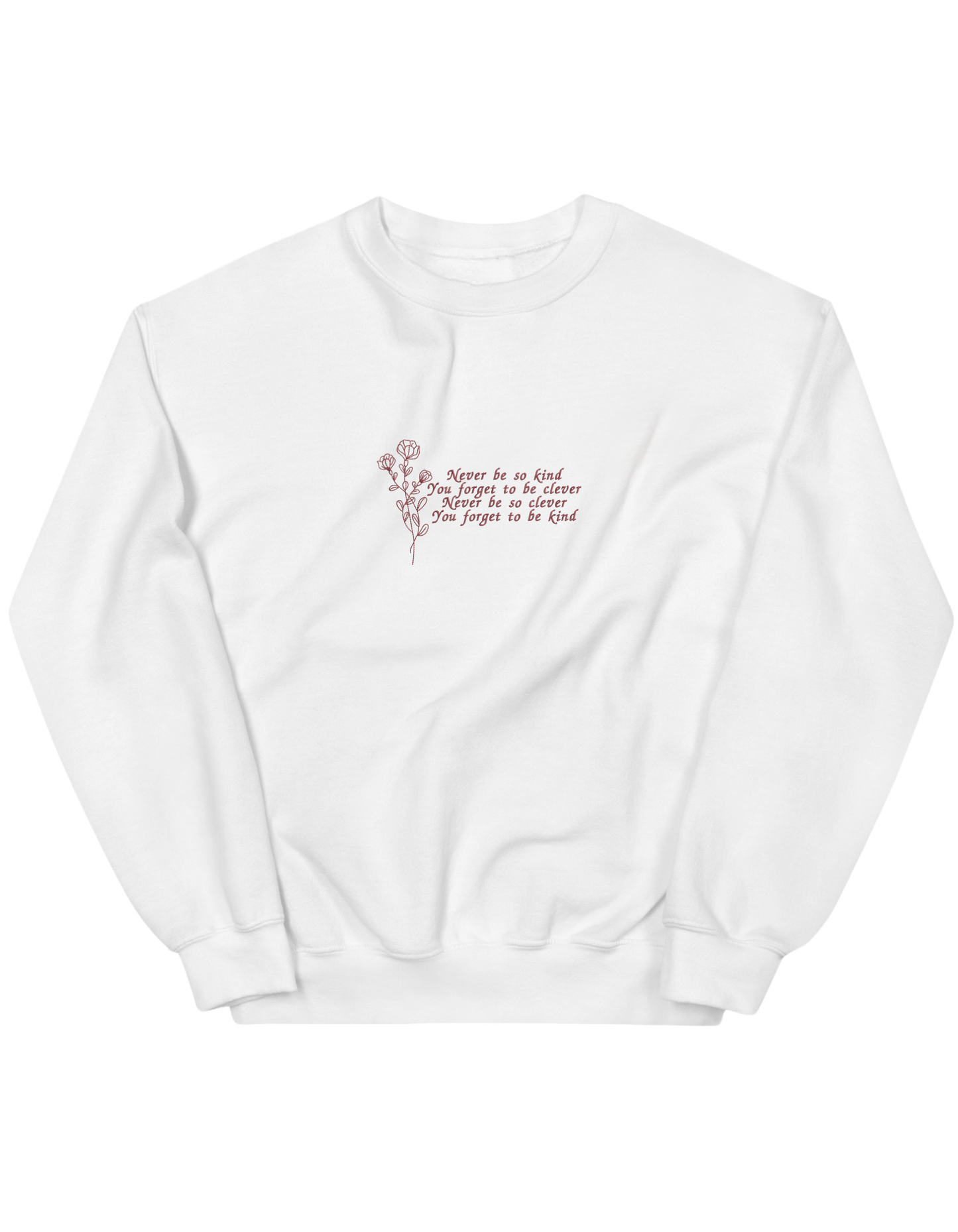 Never be so kind sweatshirt Taylor Swift - Thread Muse
