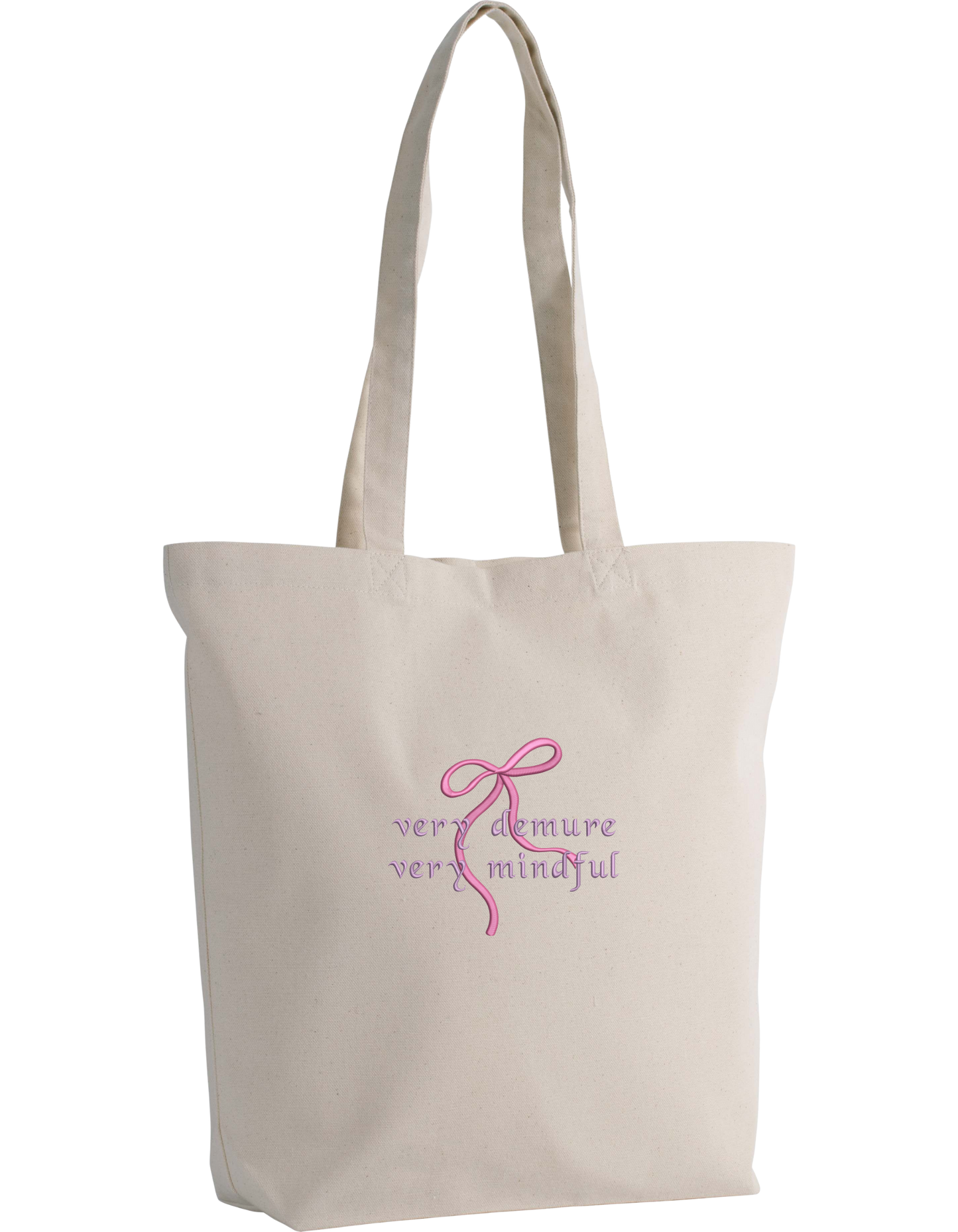 Very demure tote bag