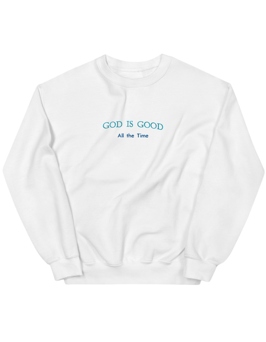 God is good sweatshirt - Thread Muse