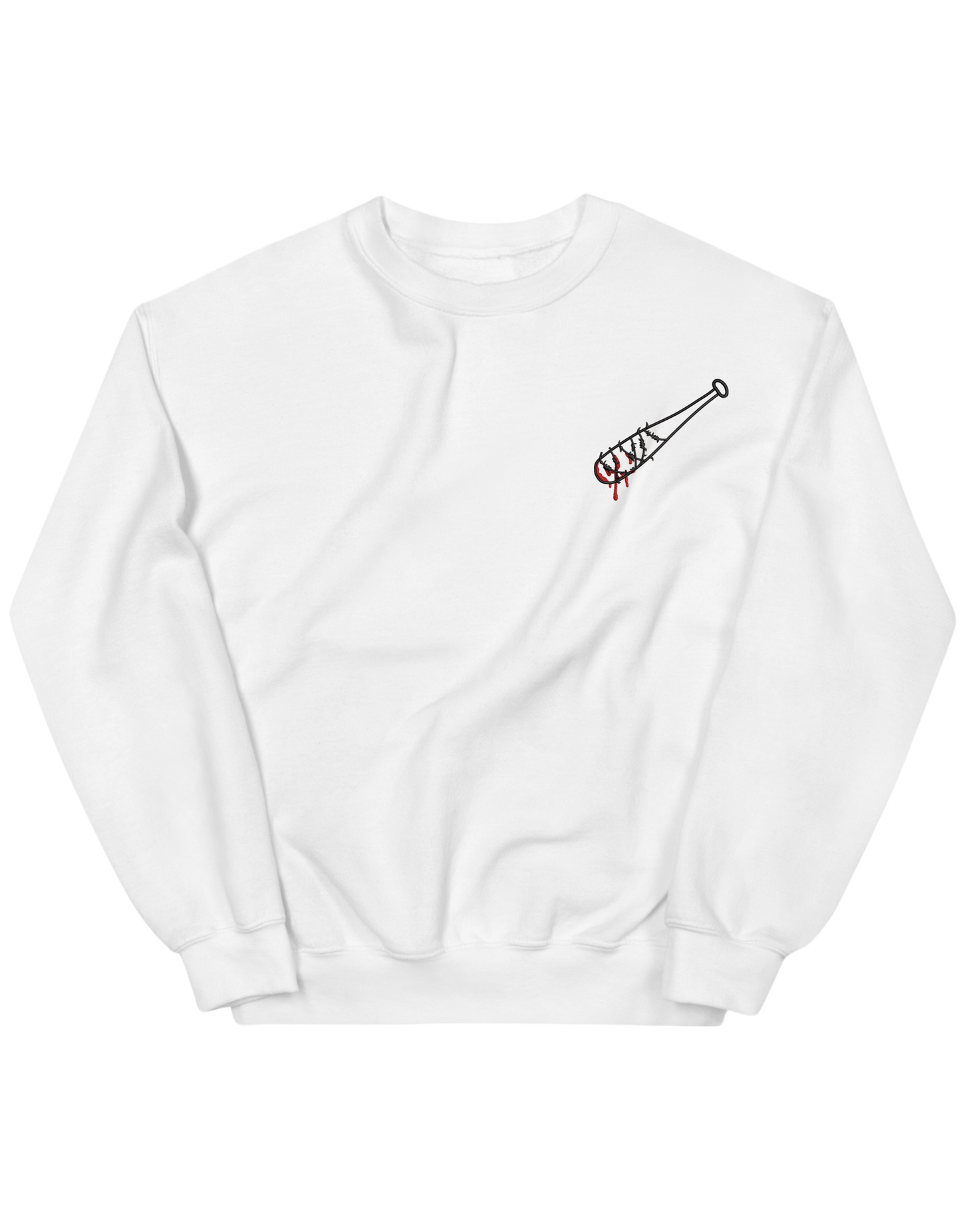 Bloody bat sweatshirt The Walking Dead