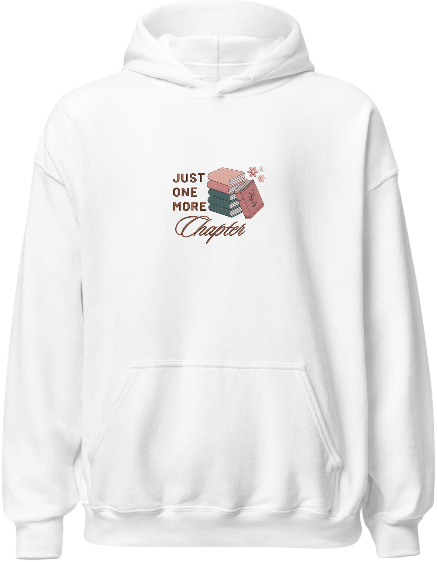 Just one more chapter hoodie bookish - Thread Muse