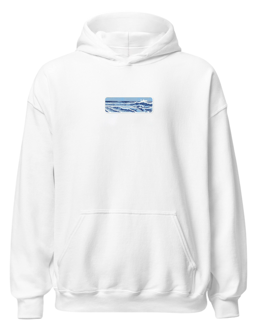 Japanese ocean waves hoodie Picturi - Thread Muse